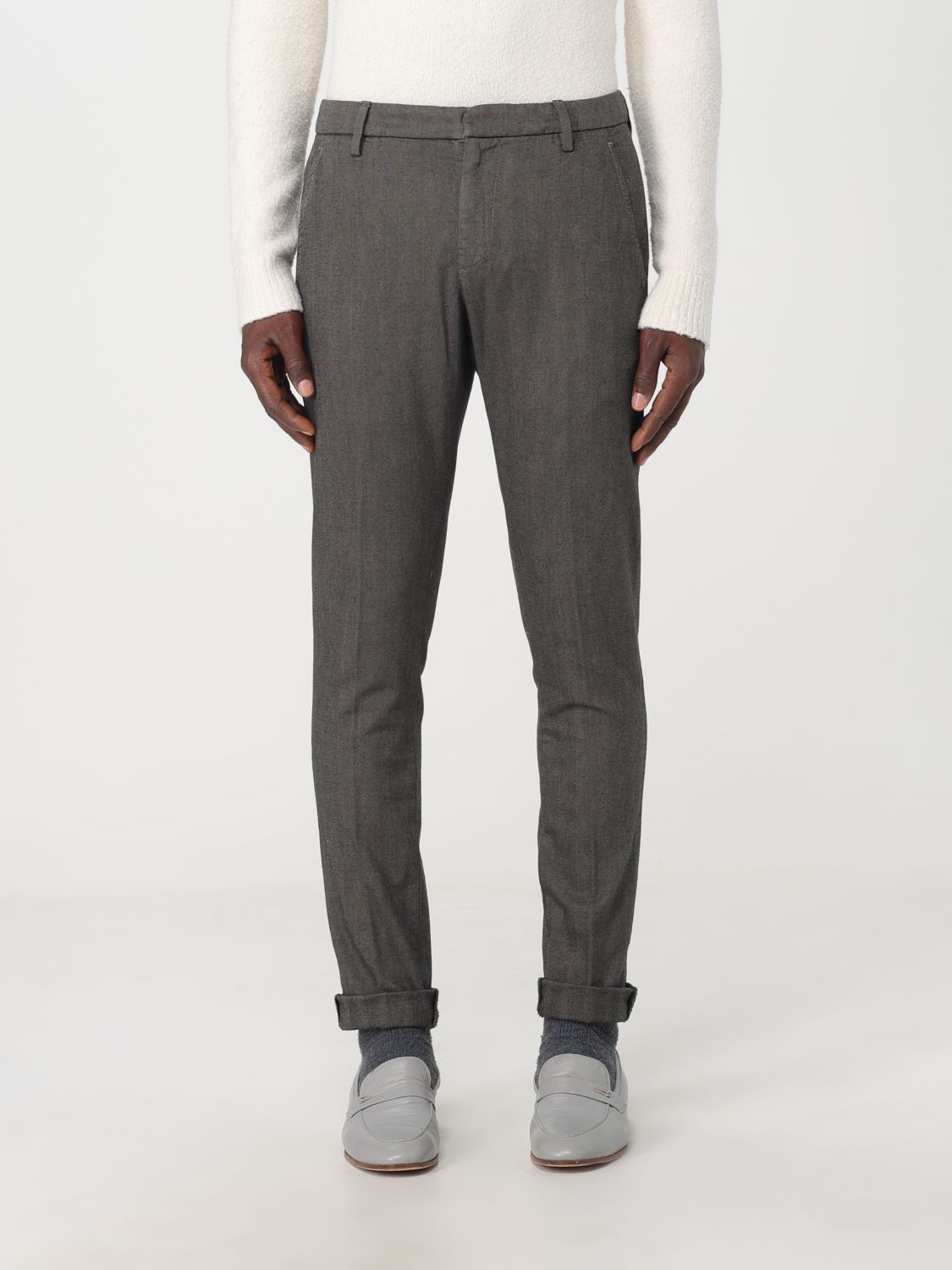 Dondup Trousers DONDUP Men colour Dove Grey