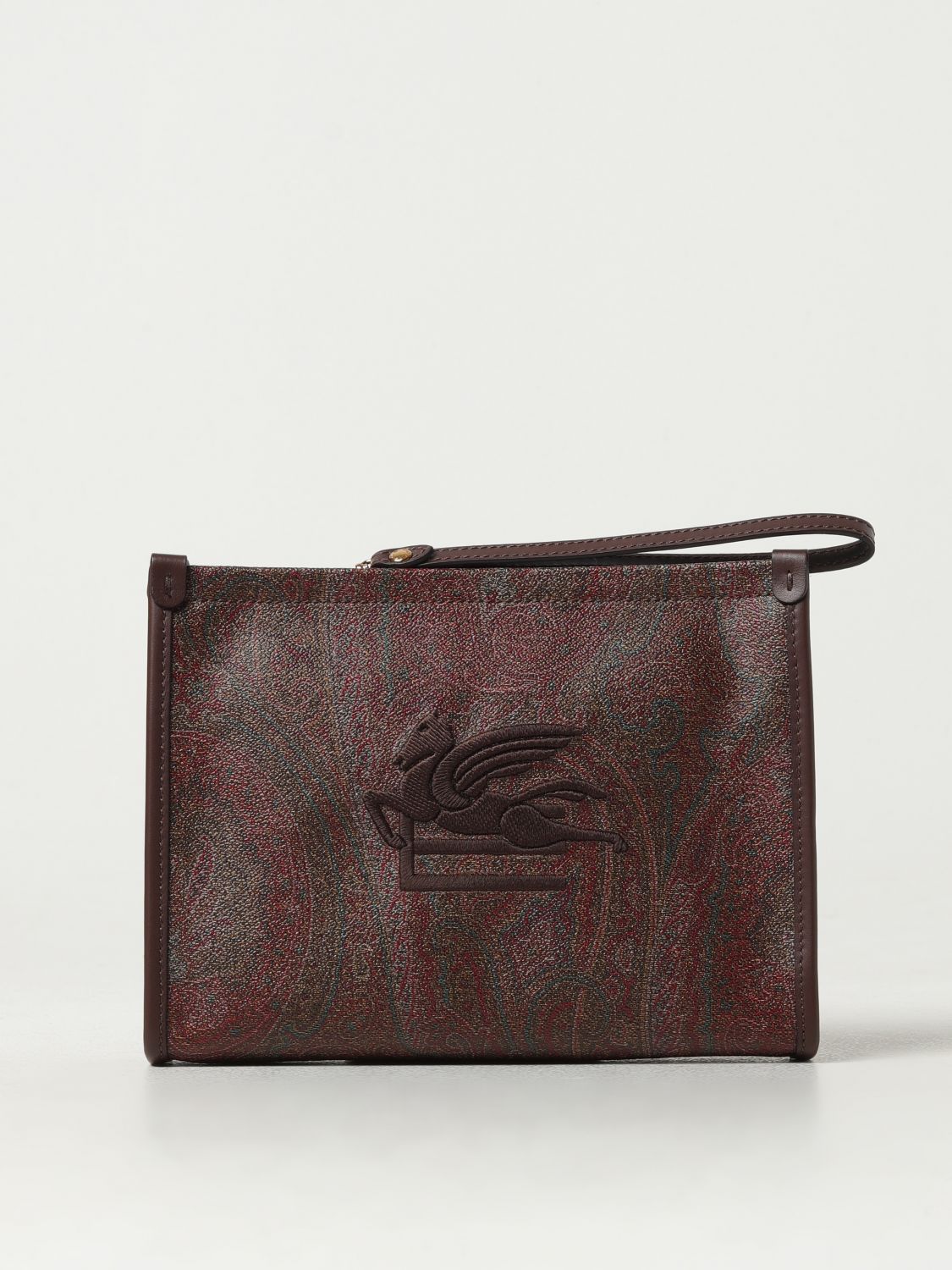 Etro Clutch ETRO Woman colour Brown