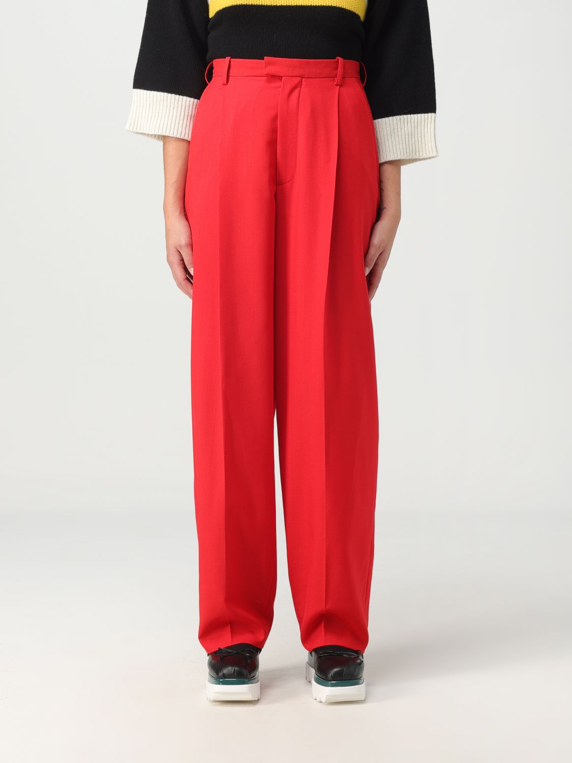 Marni Trousers MARNI Woman colour Red