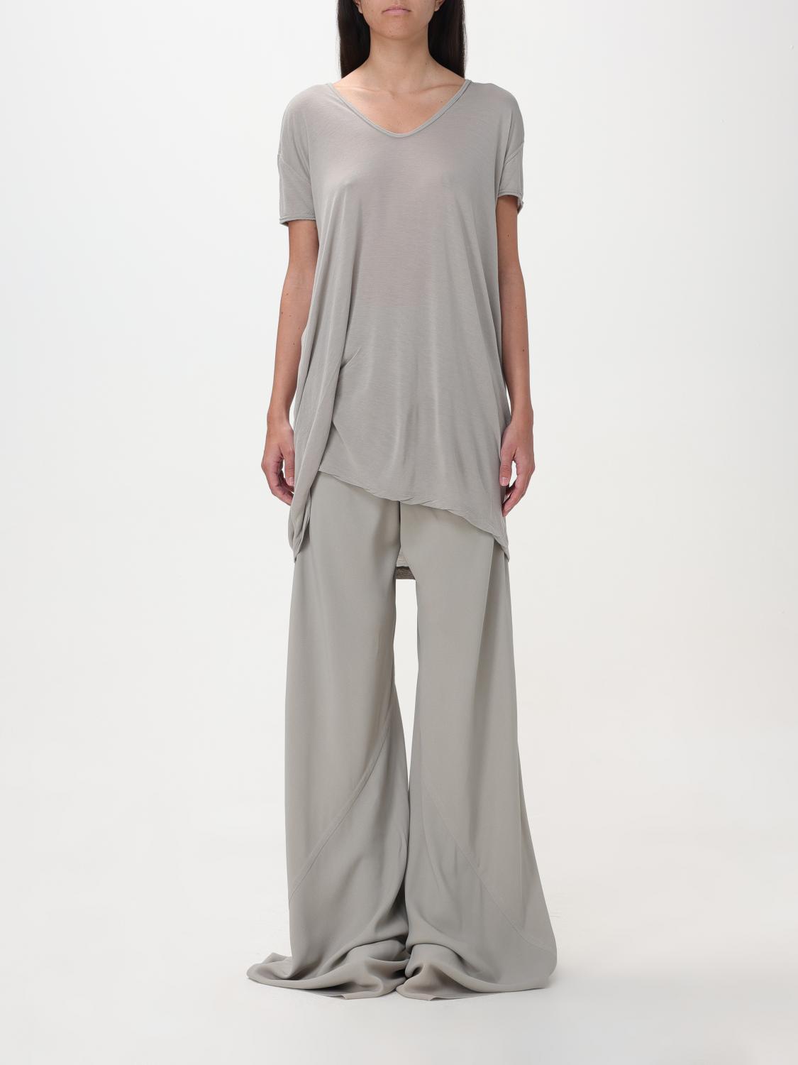 Rick Owens T-Shirt RICK OWENS Woman colour Pearl