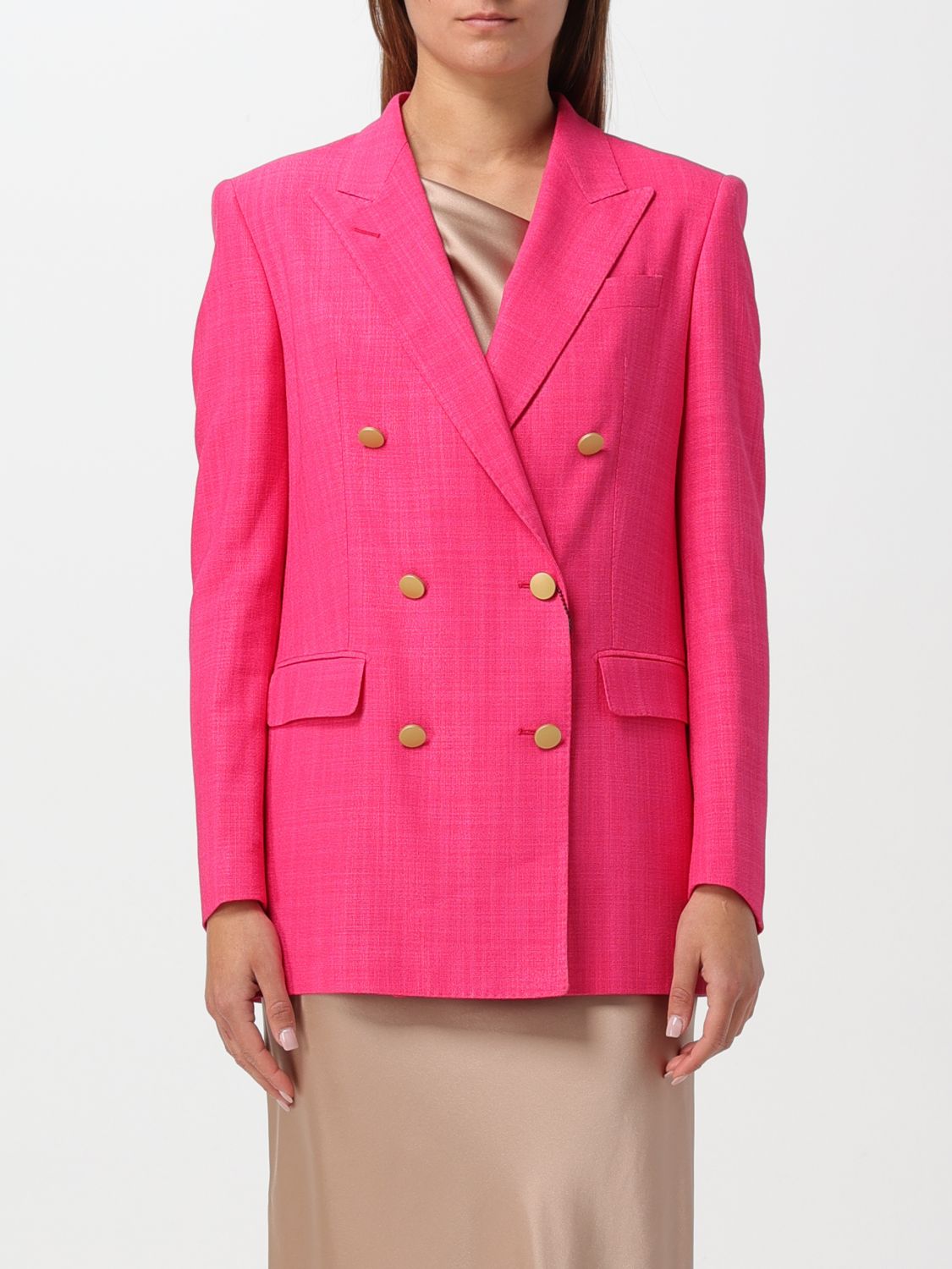 Tagliatore Jacket TAGLIATORE Woman color Fuchsia