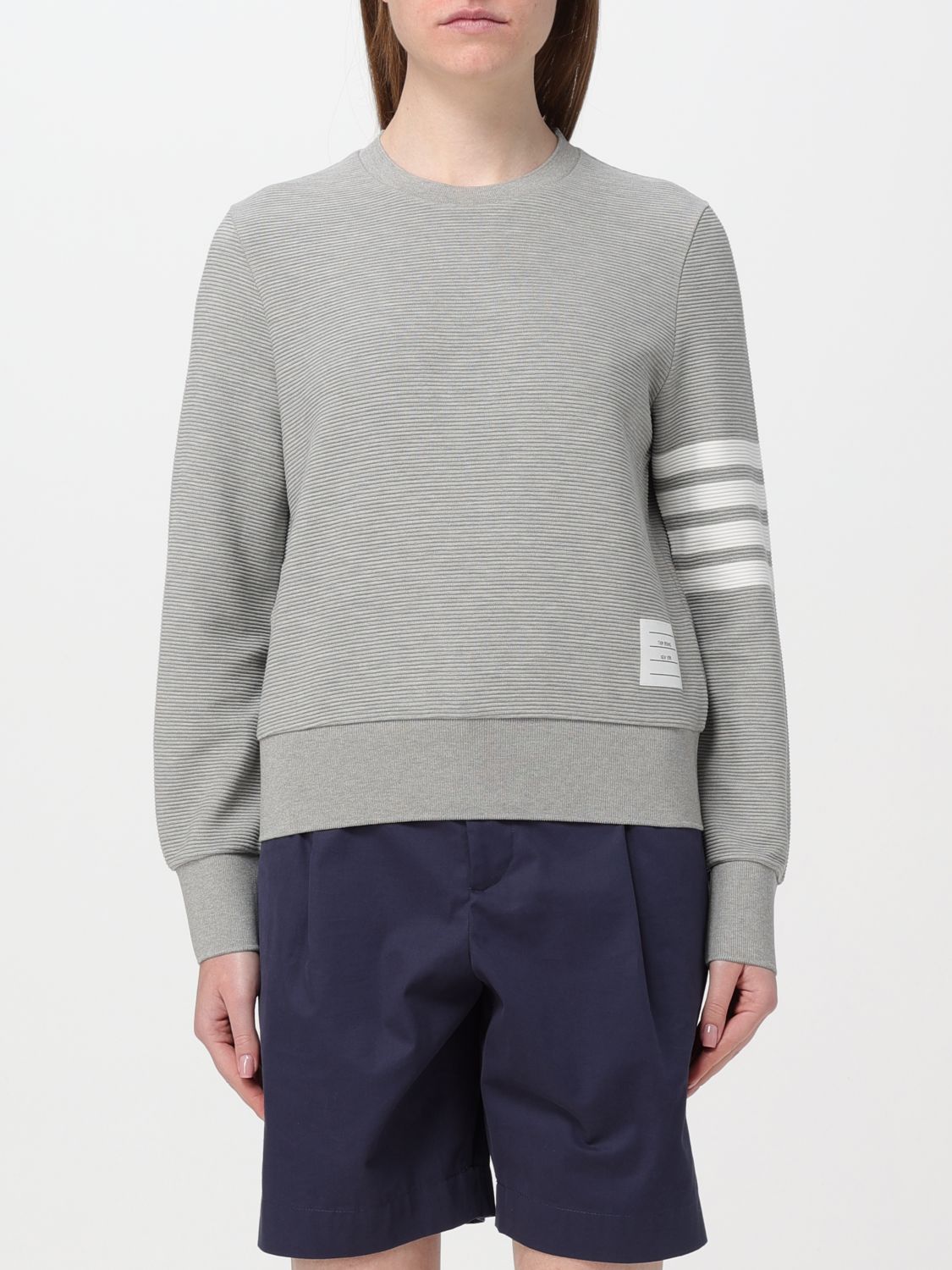 Thom Browne Sweater THOM BROWNE Woman color Grey