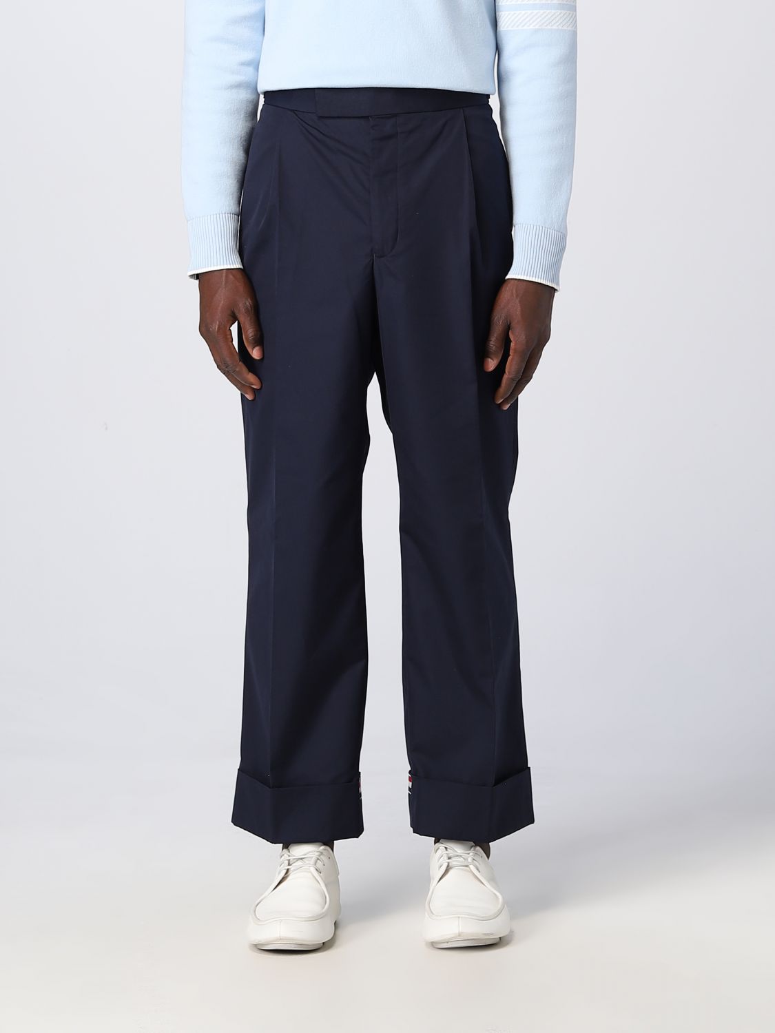 Thom Browne Trousers THOM BROWNE Men colour Blue