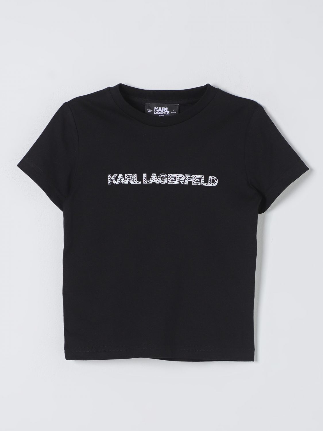 Karl Lagerfeld Kids T-Shirt KARL LAGERFELD KIDS Kids colour Black