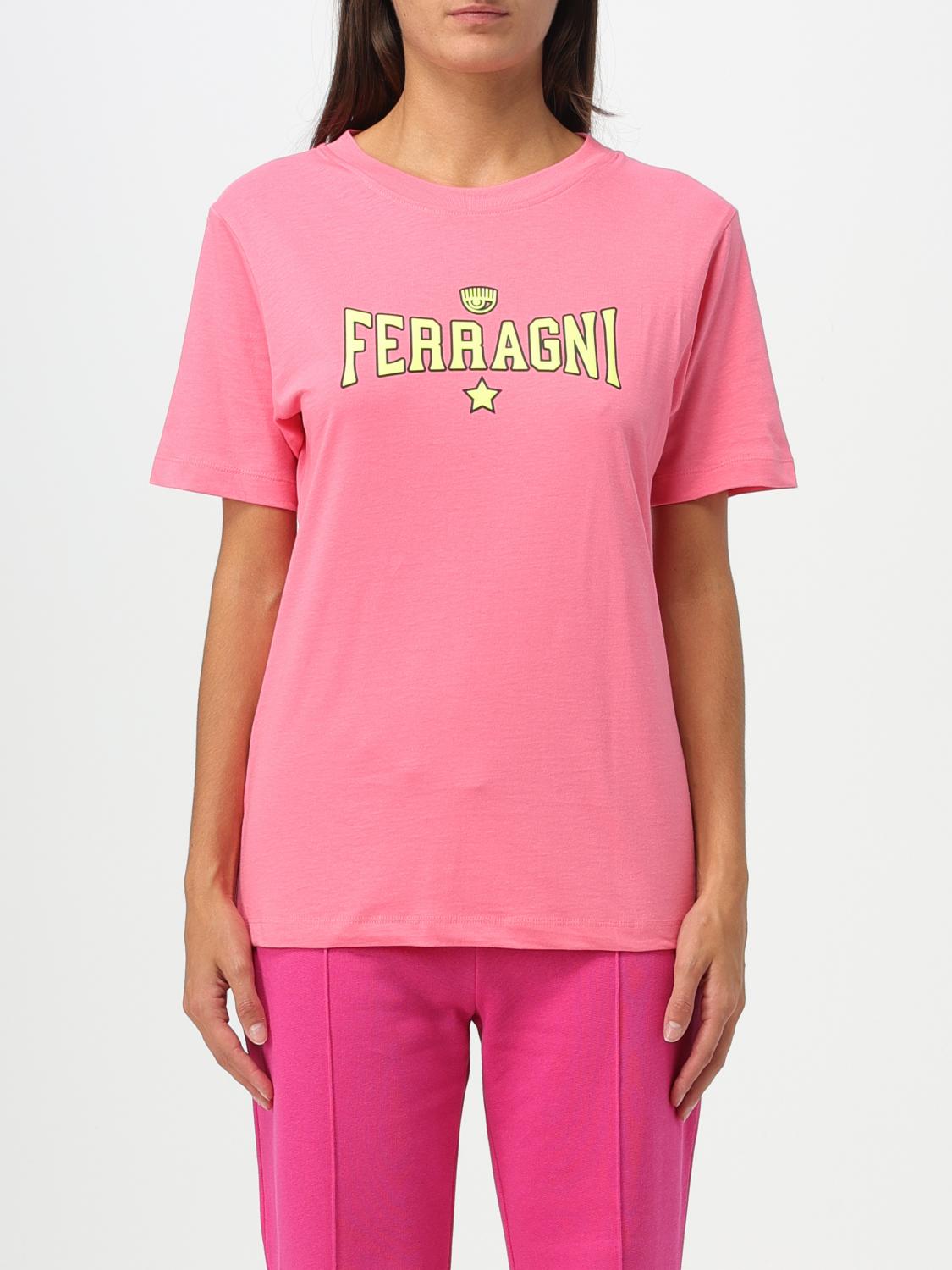 CHIARA FERRAGNI T-Shirt CHIARA FERRAGNI Woman colour Pink