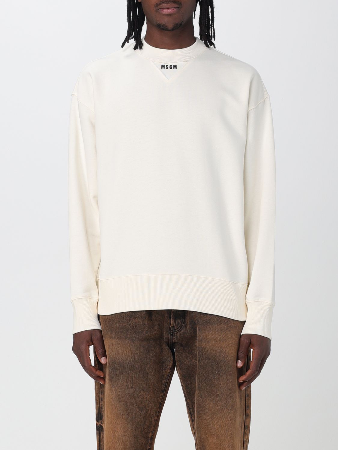 Msgm Sweatshirt MSGM Men colour White 1