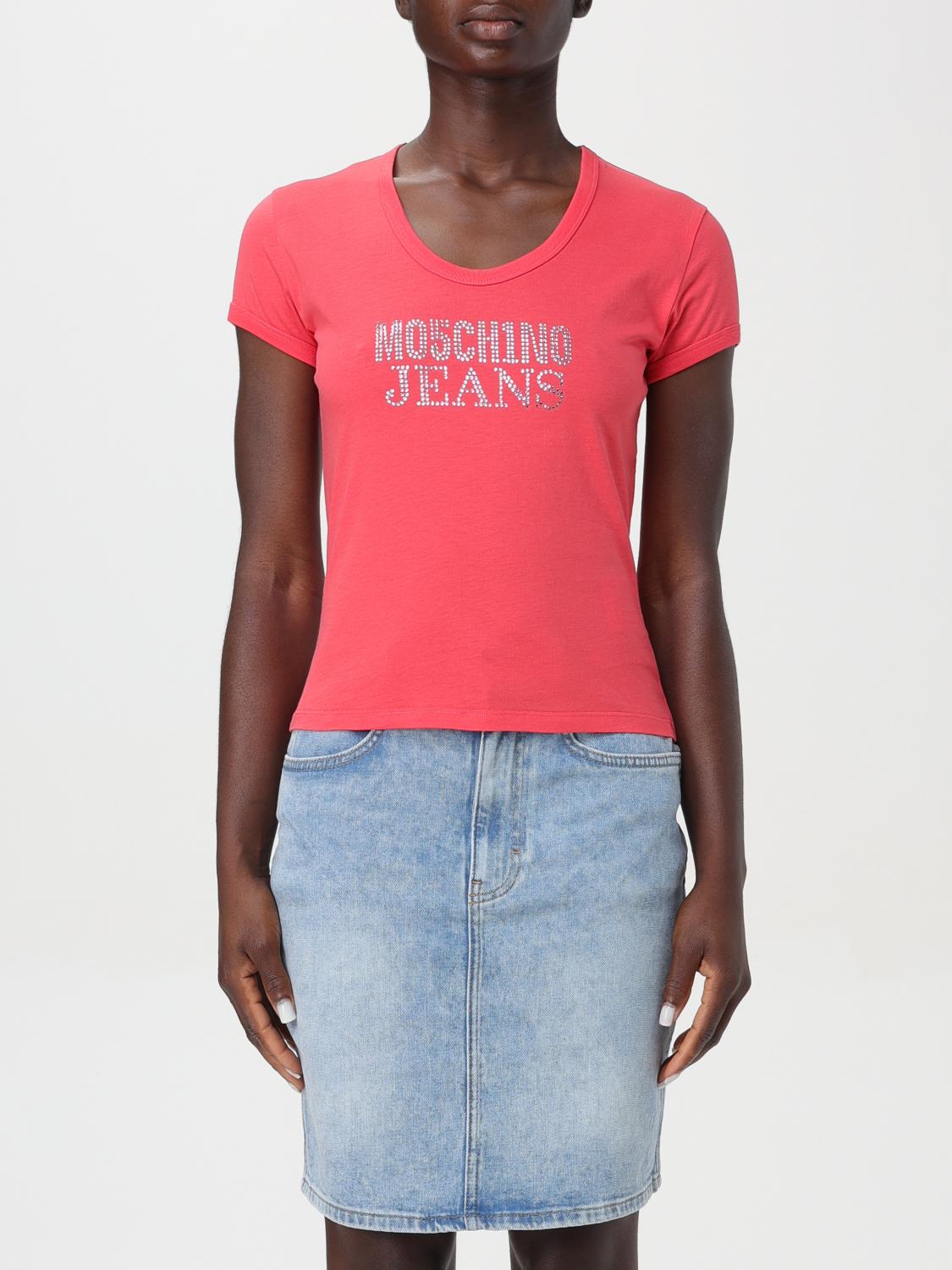 Moschino Jeans T-Shirt MOSCHINO JEANS Woman color Red