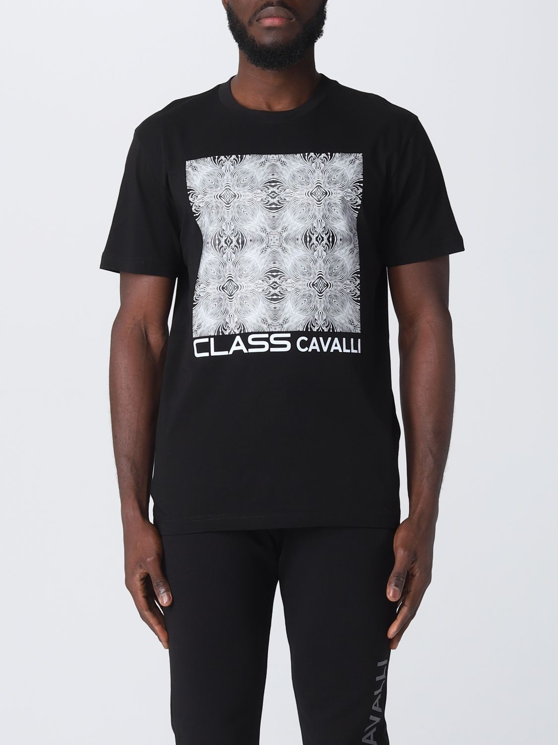 Class Roberto Cavalli T-Shirt CLASS ROBERTO CAVALLI Men colour Black