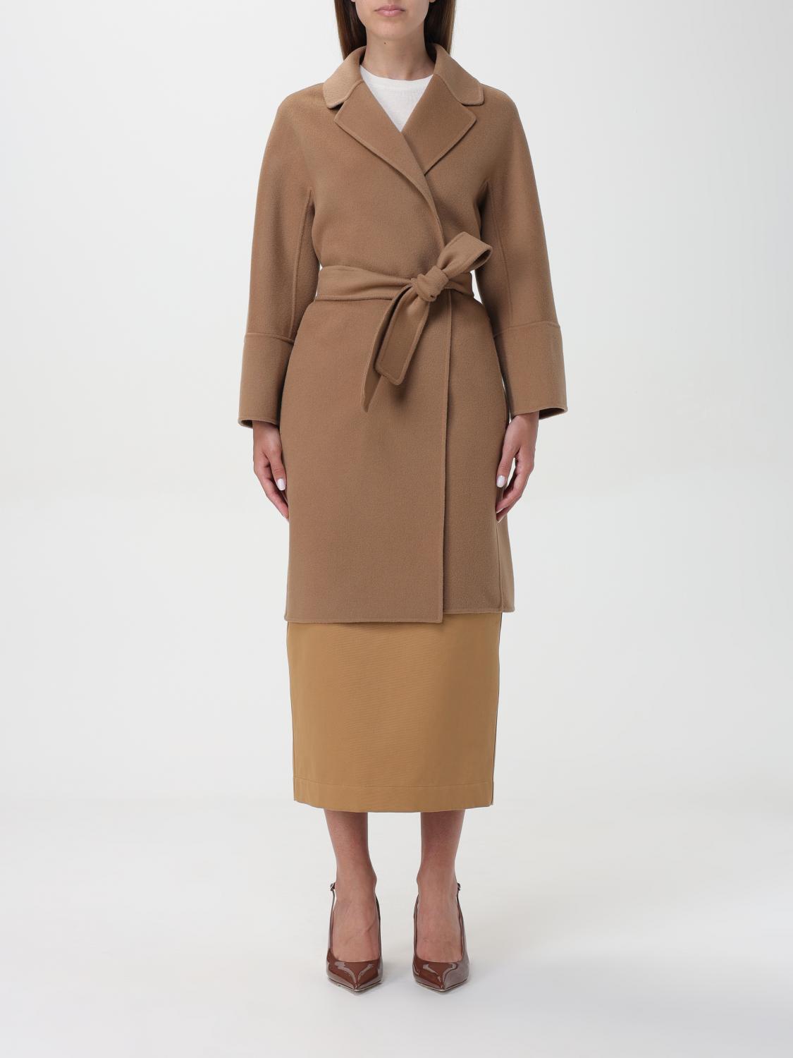  Coat 'S MAX MARA Woman color Camel