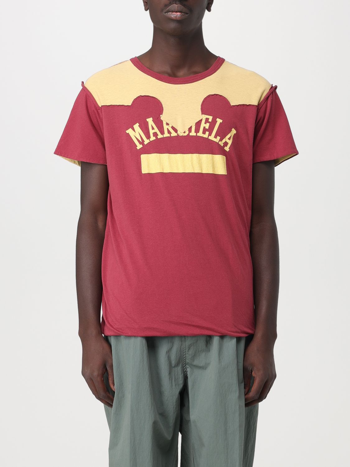 Maison Margiela T-Shirt MAISON MARGIELA Men colour Burgundy