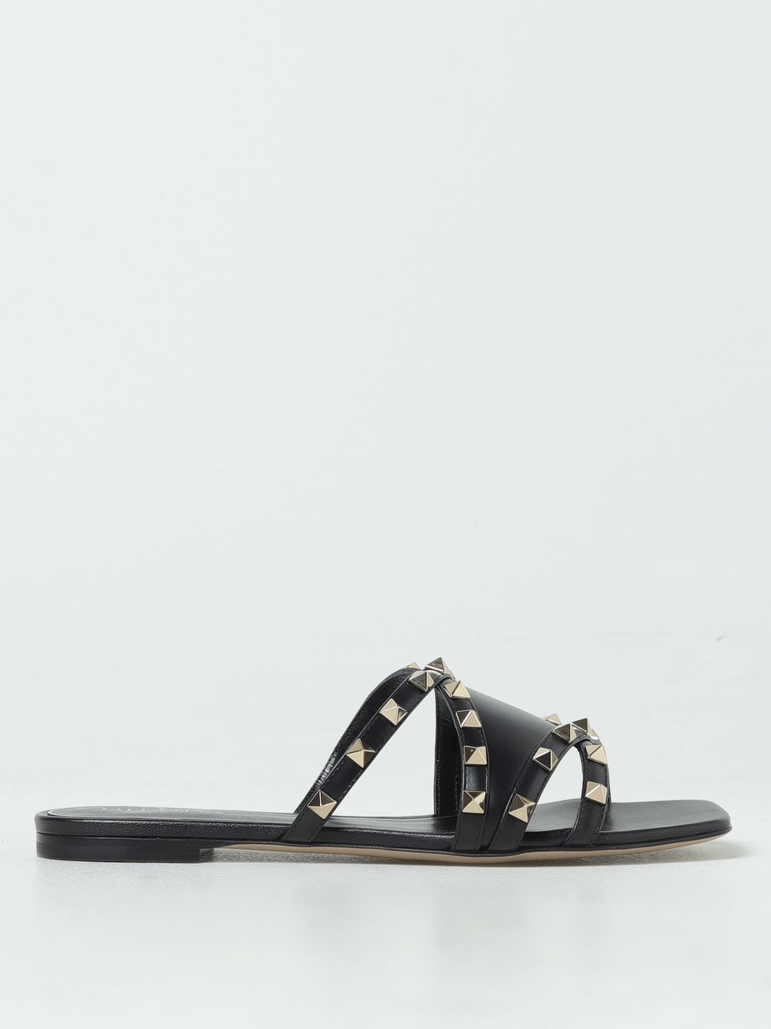 VALENTINO GARAVANI Flat Sandals VALENTINO GARAVANI Woman colour Black