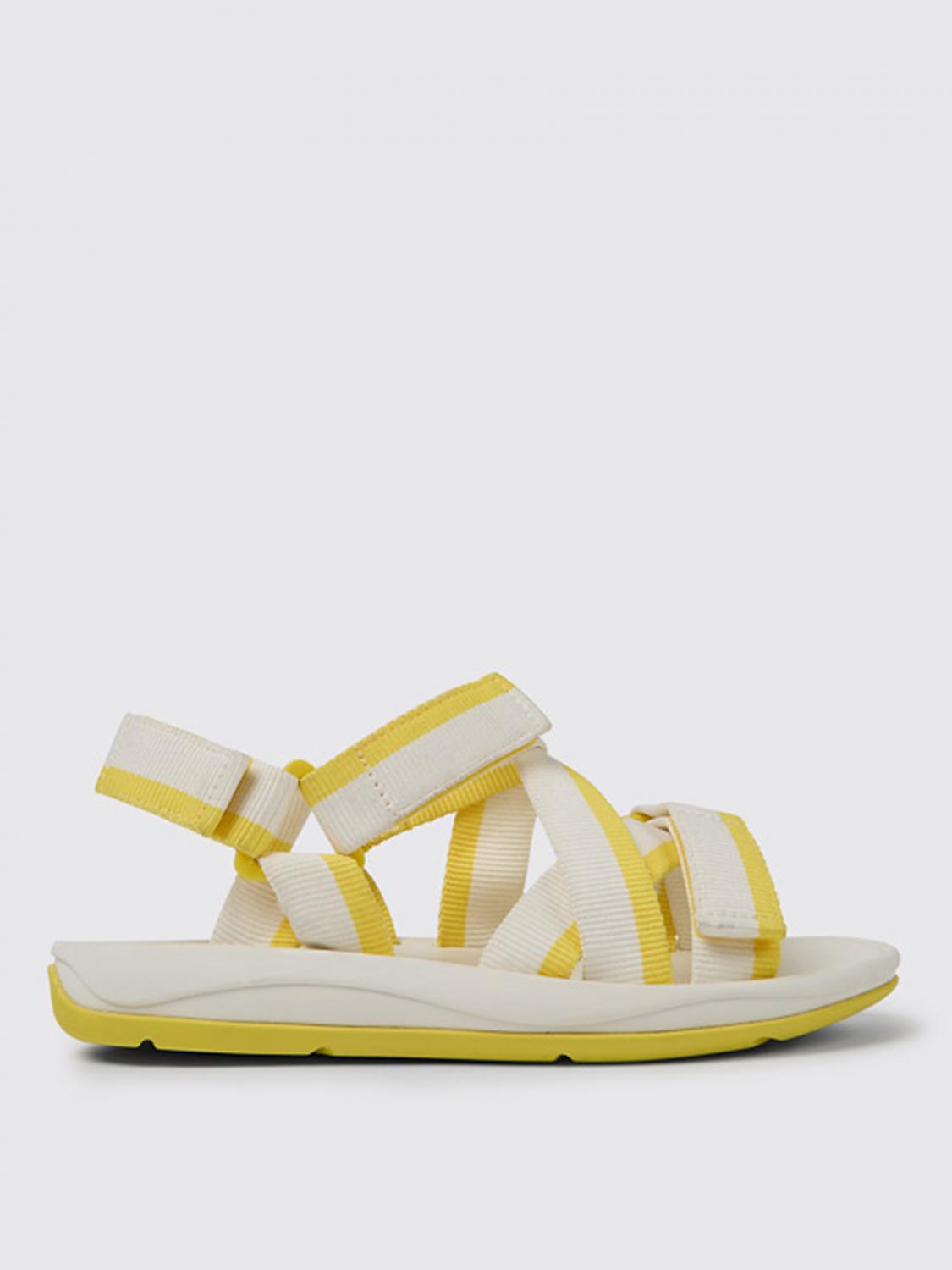 Camper Flat Sandals CAMPER Woman colour White