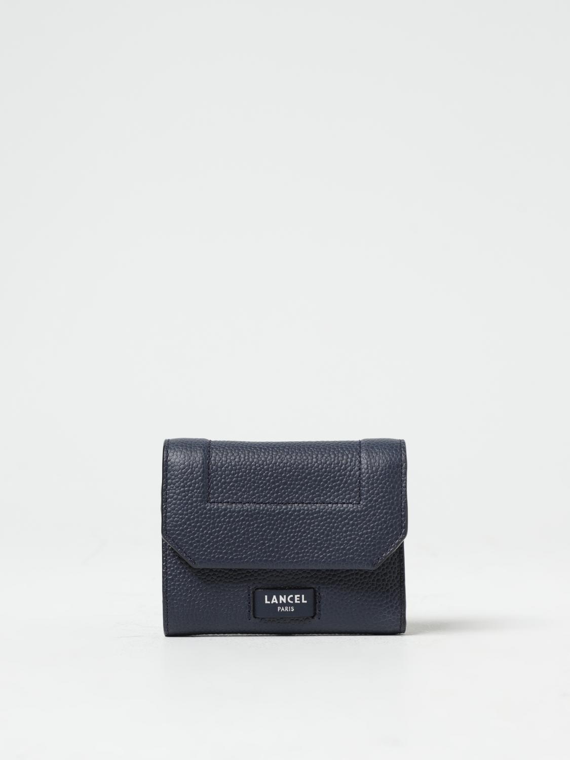 Lancel Wallet LANCEL Woman colour Blue