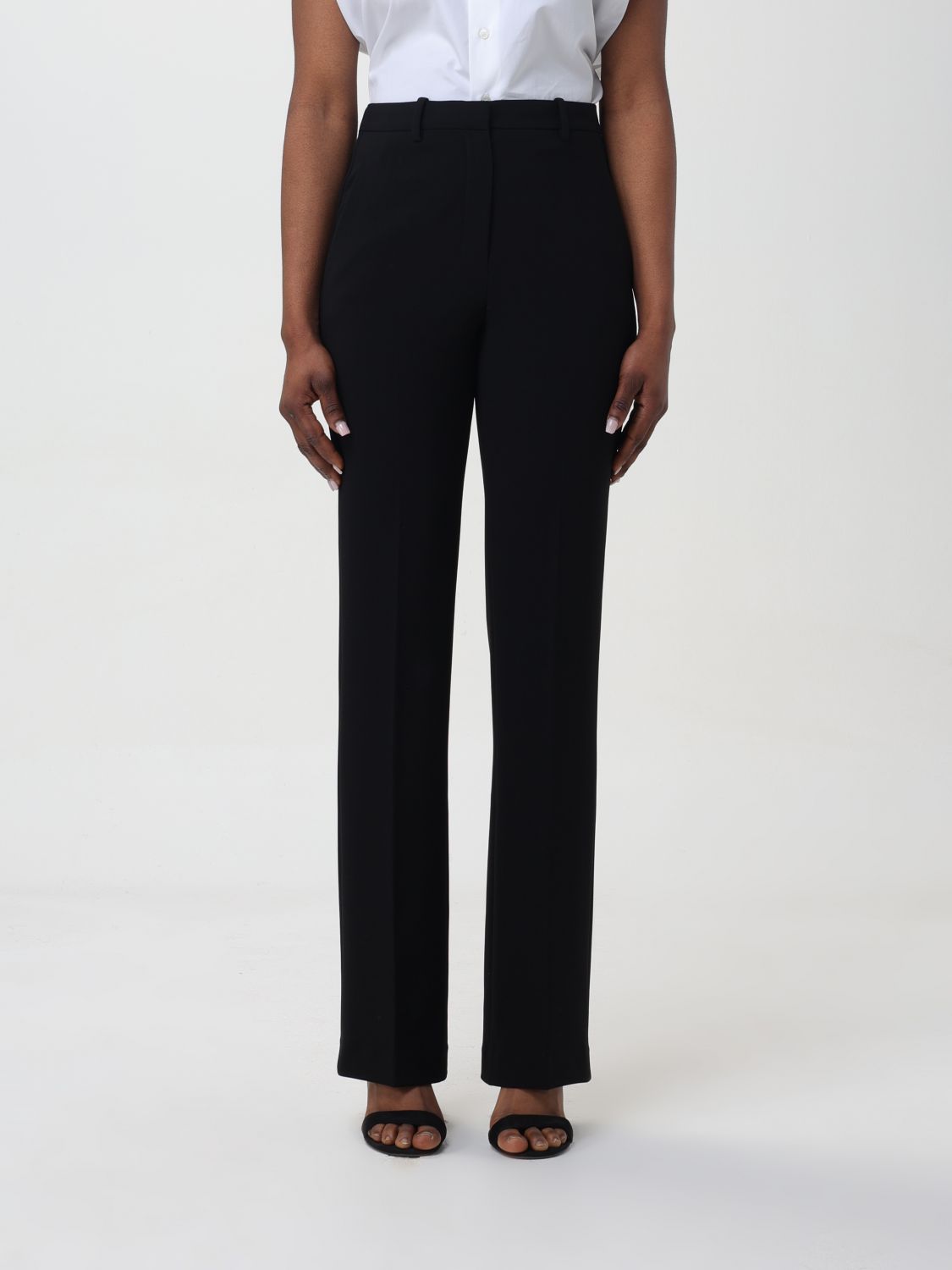 Theory Trousers THEORY Woman colour Black