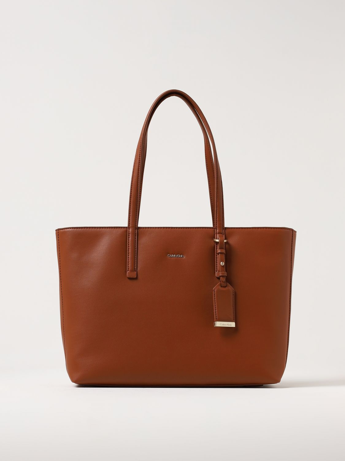 Calvin Klein Tote Bags CALVIN KLEIN Woman colour Leather