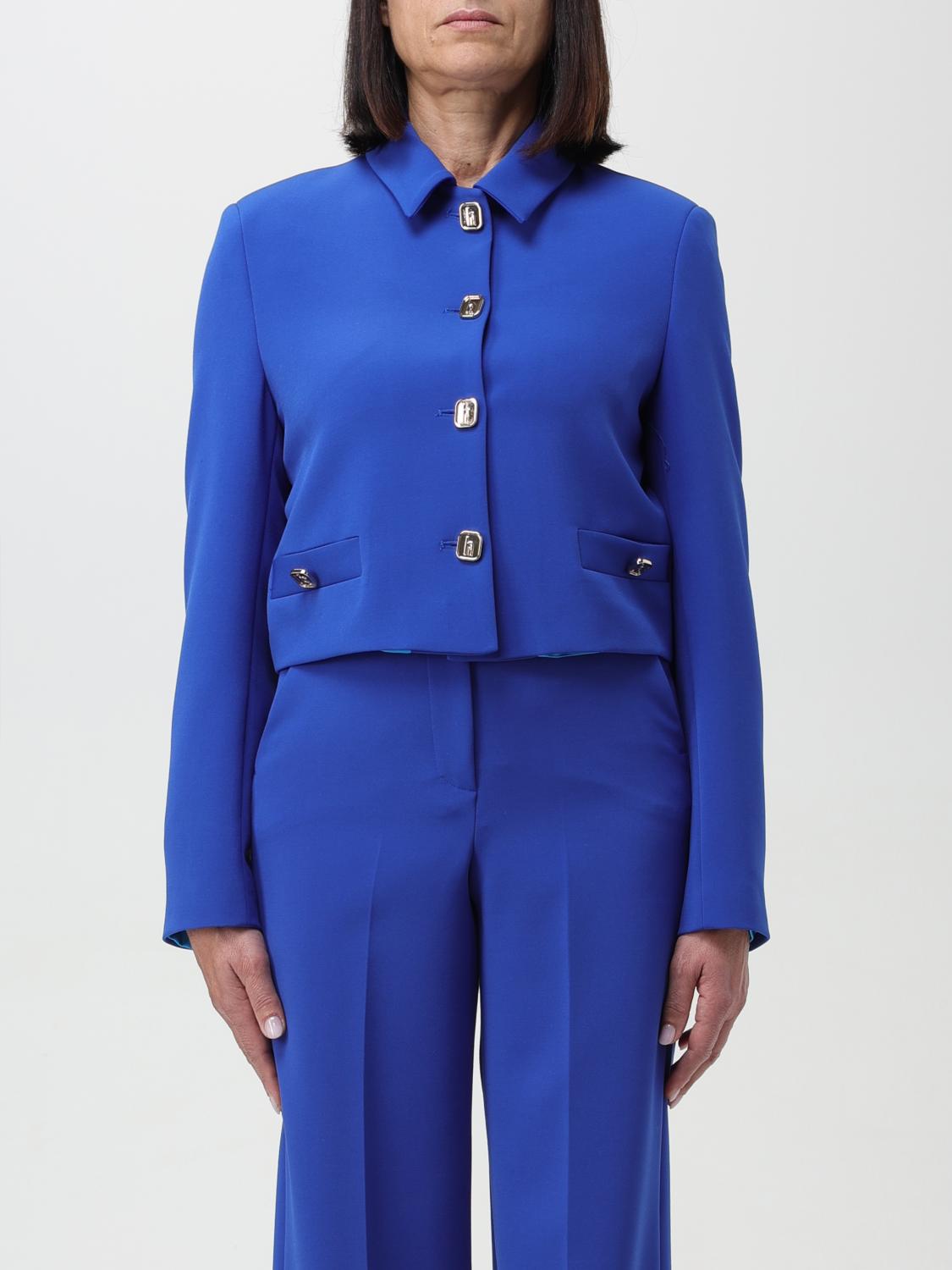 Hanita Blazer HANITA Woman colour Gnawed Blue