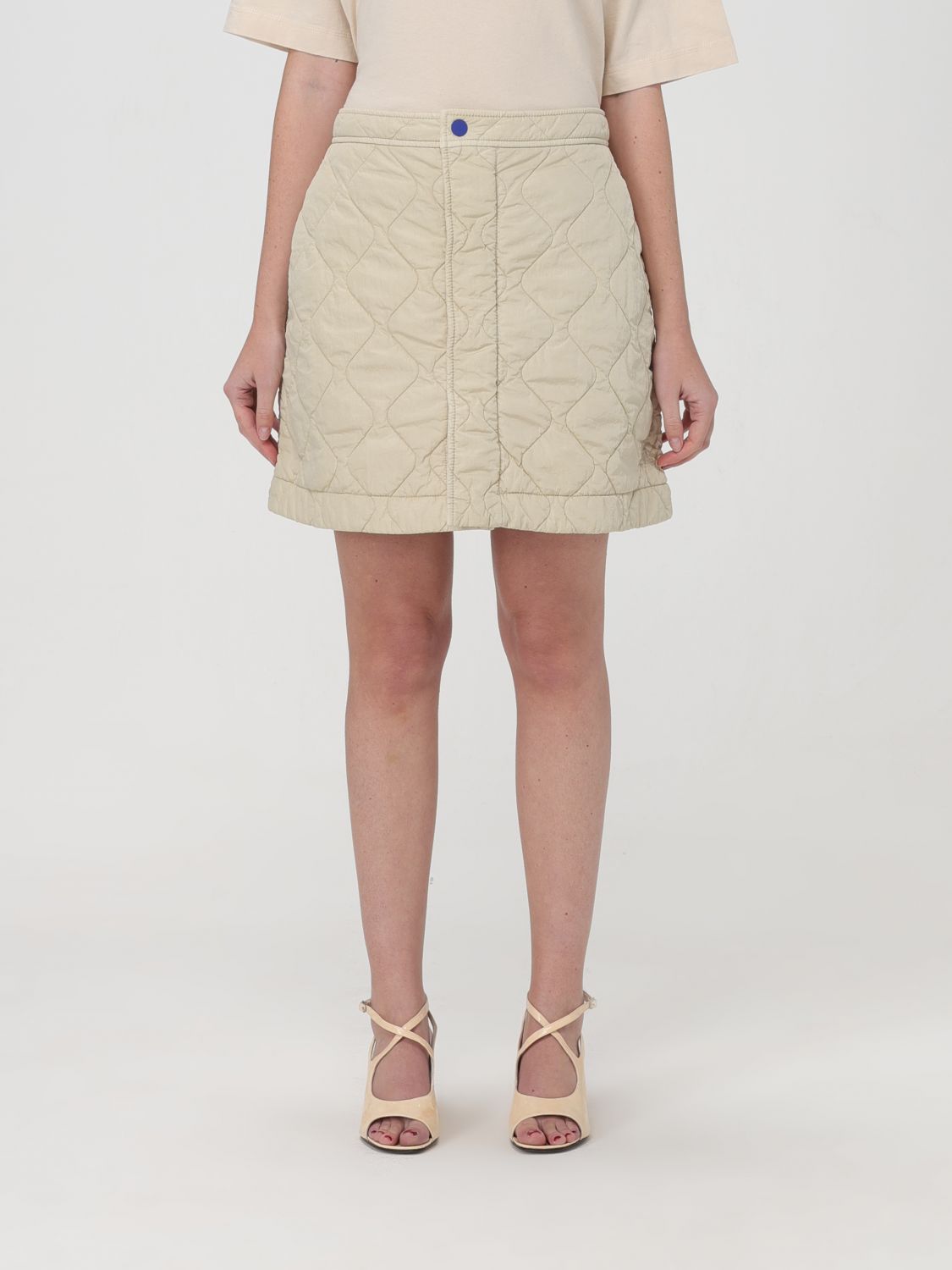 Burberry Skirt BURBERRY Woman colour Beige