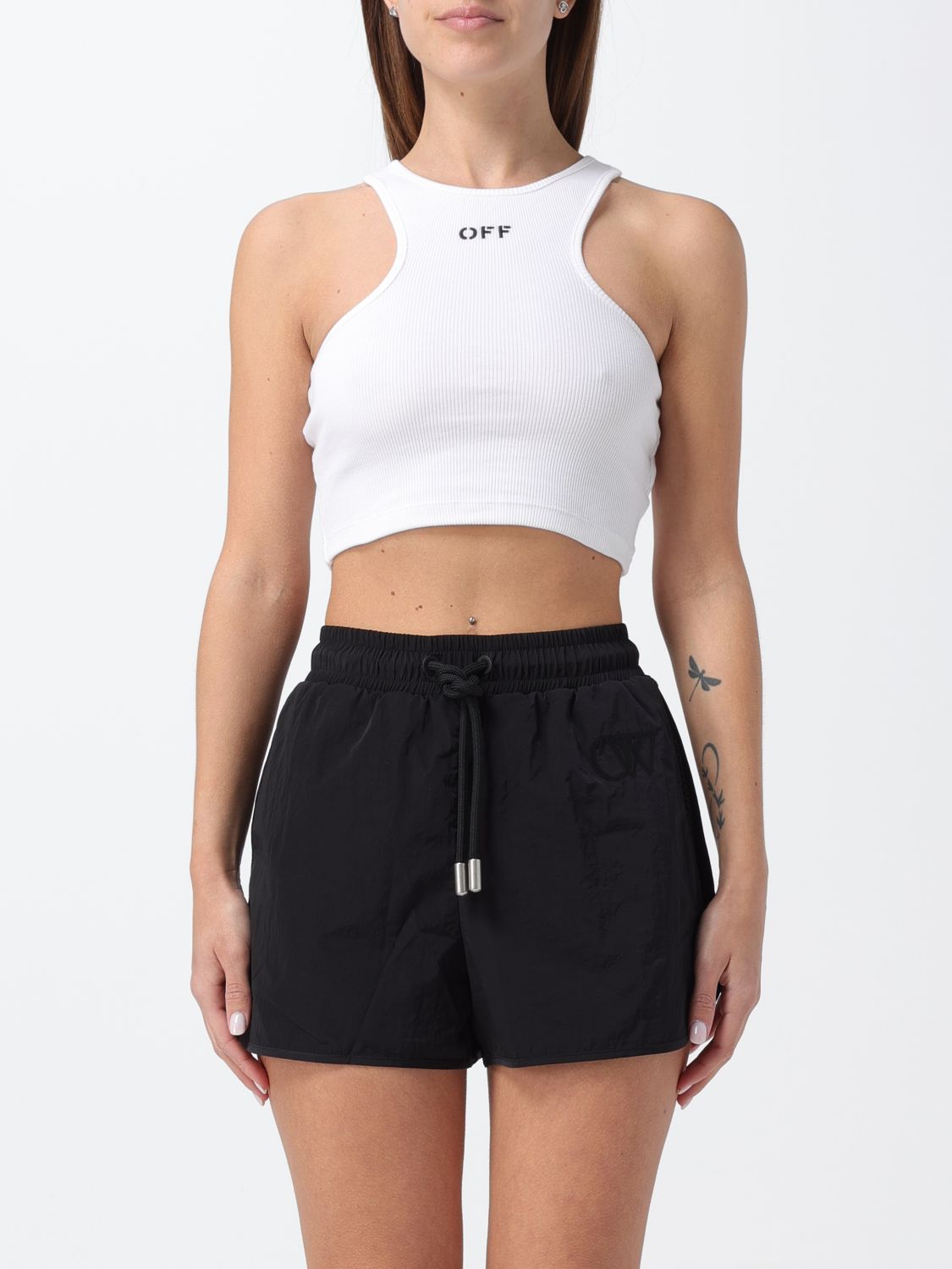 OFF-WHITE Top OFF-WHITE Woman colour White