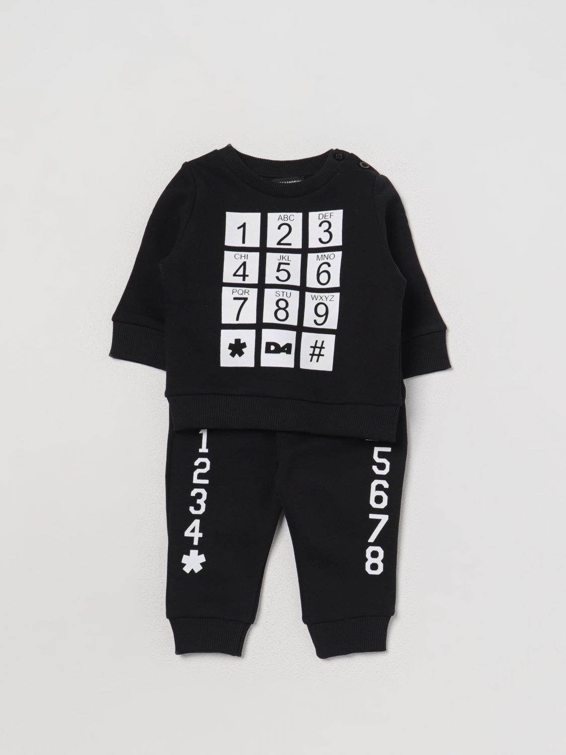 Daniele Alessandrini Tracksuits DANIELE ALESSANDRINI Kids colour Black