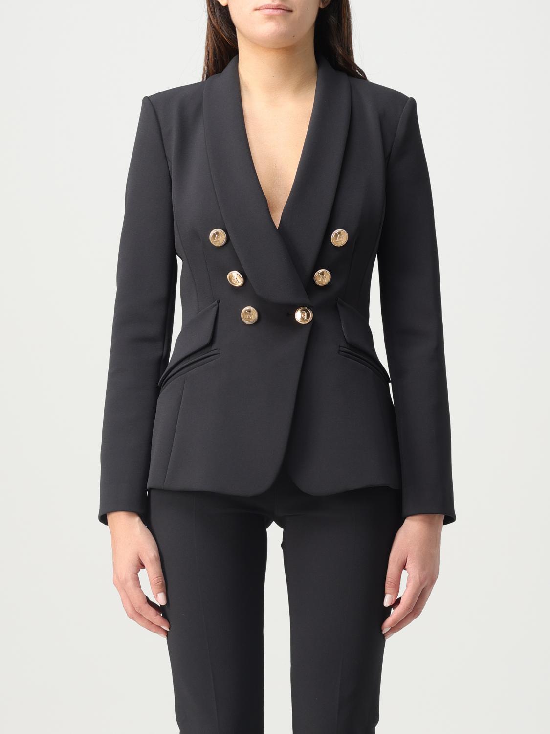 Elisabetta Franchi Blazer ELISABETTA FRANCHI Woman colour Black