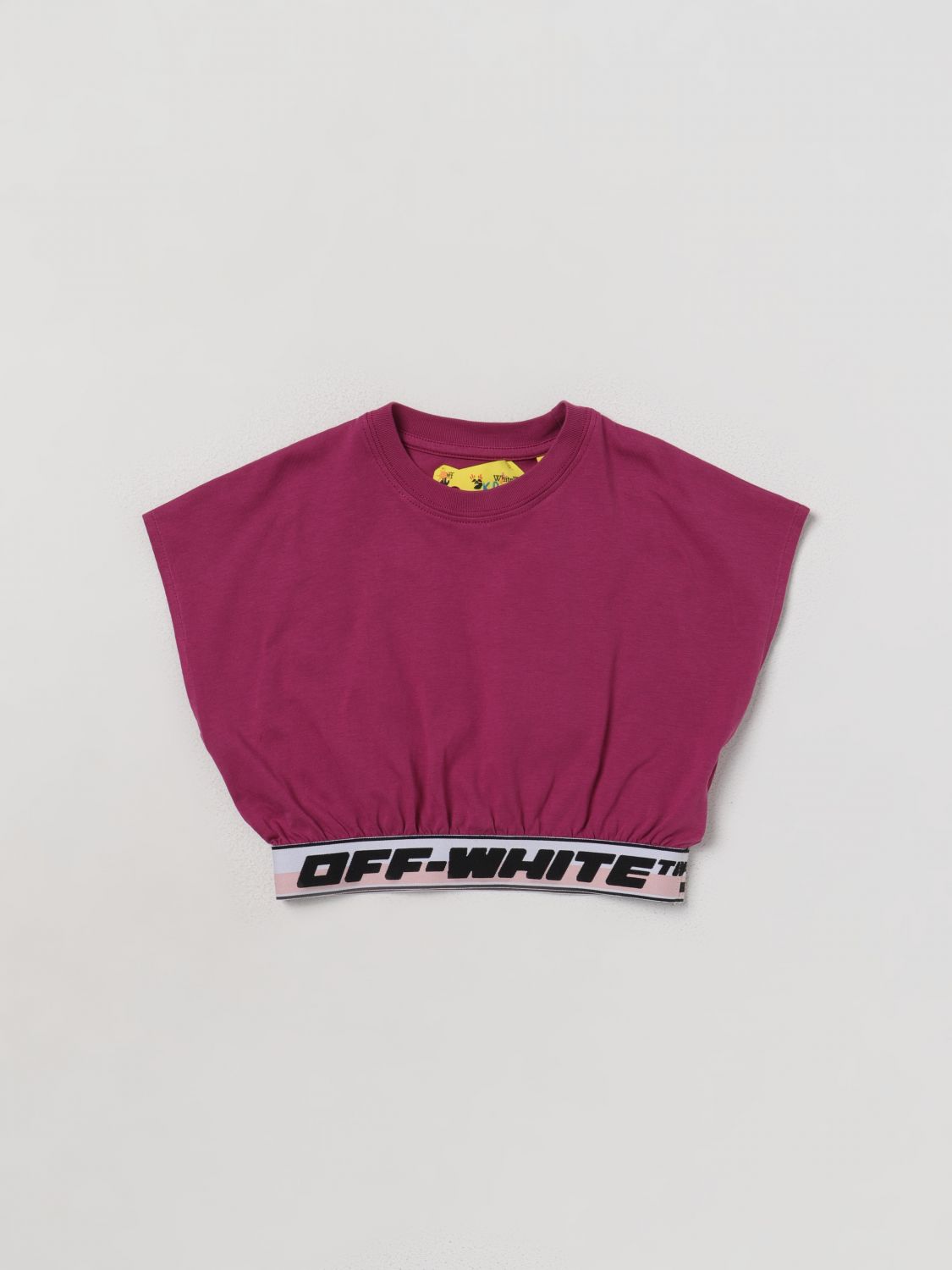 OFF-WHITE T-Shirt OFF-WHITE Kids colour Violet