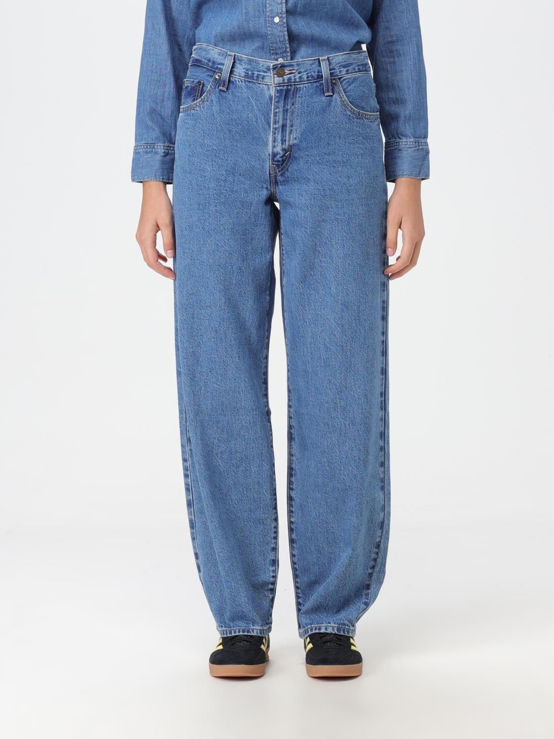 Levi's Trousers LEVI'S Woman colour Denim