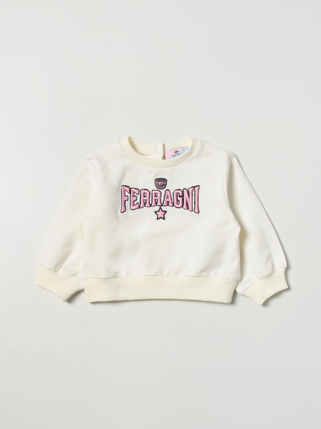 CHIARA FERRAGNI Jumper CHIARA FERRAGNI Kids colour Ivory