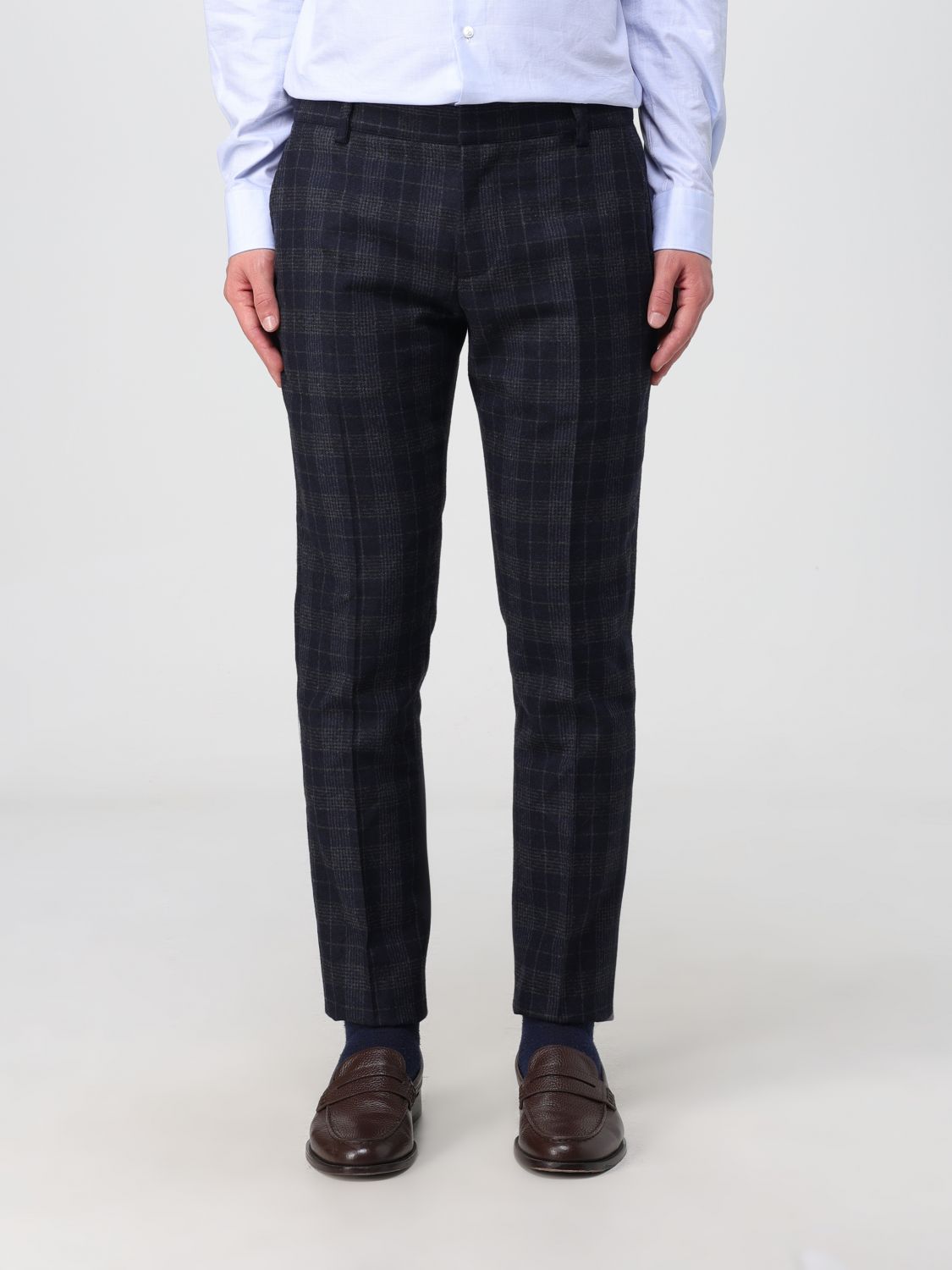 Daniele Alessandrini Trousers DANIELE ALESSANDRINI Men colour Blue