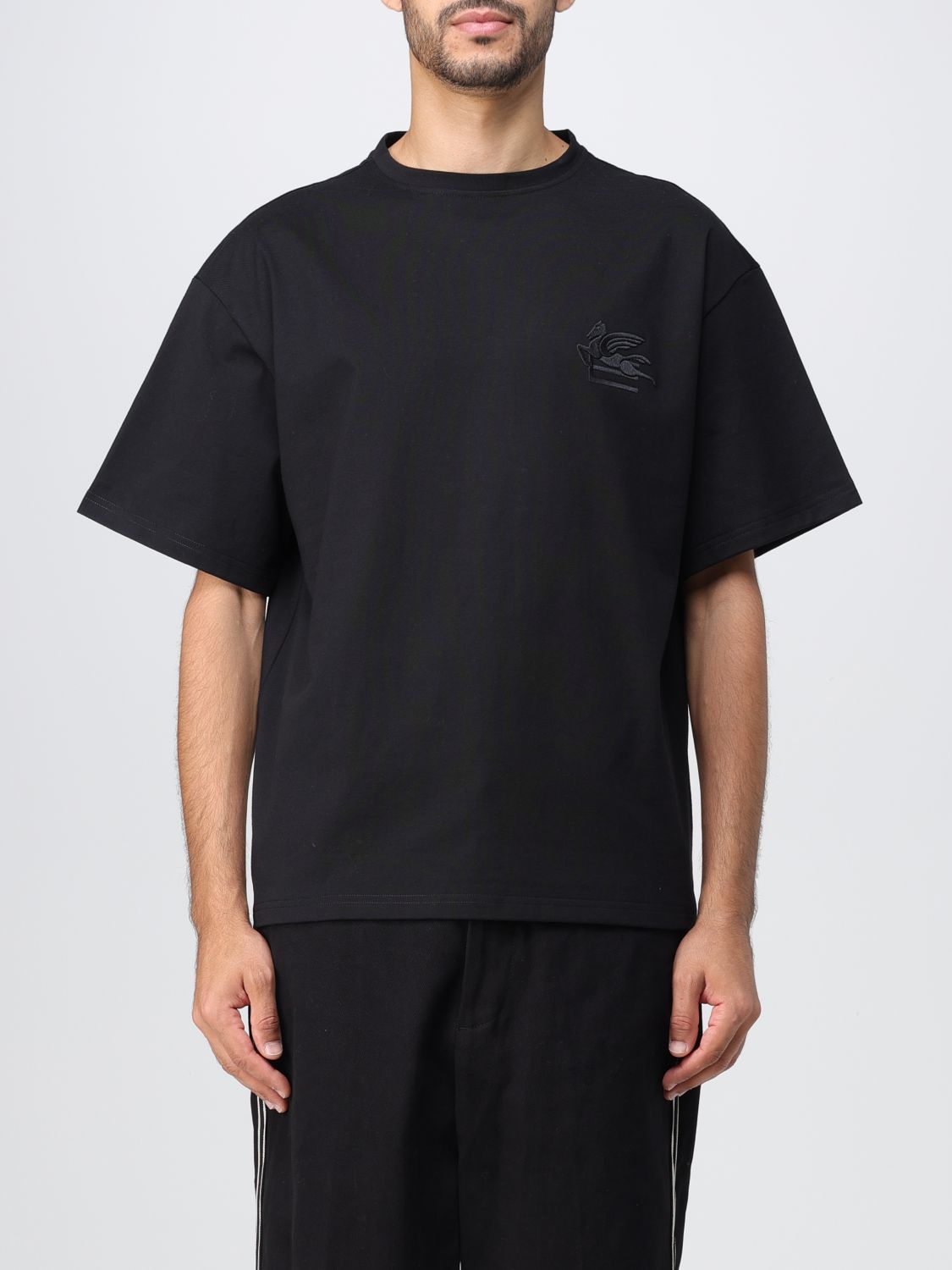 Etro T-Shirt ETRO Men colour Black