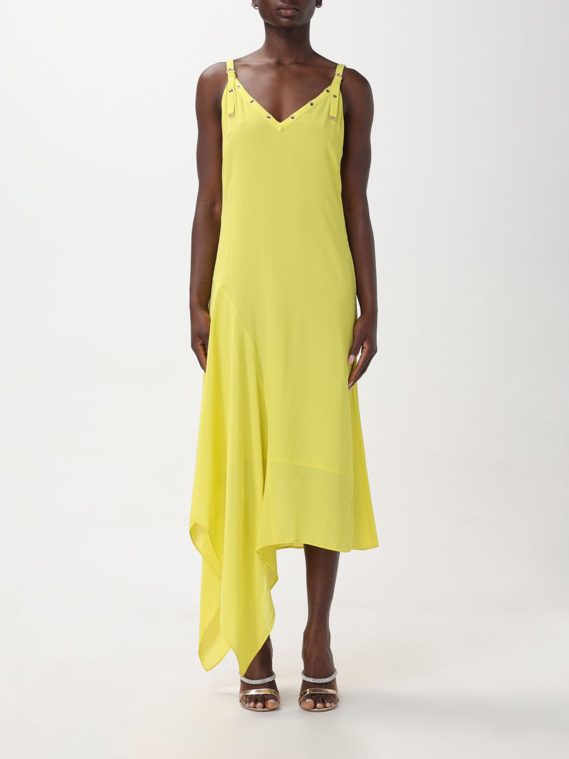 Pinko Dress PINKO Woman colour Yellow