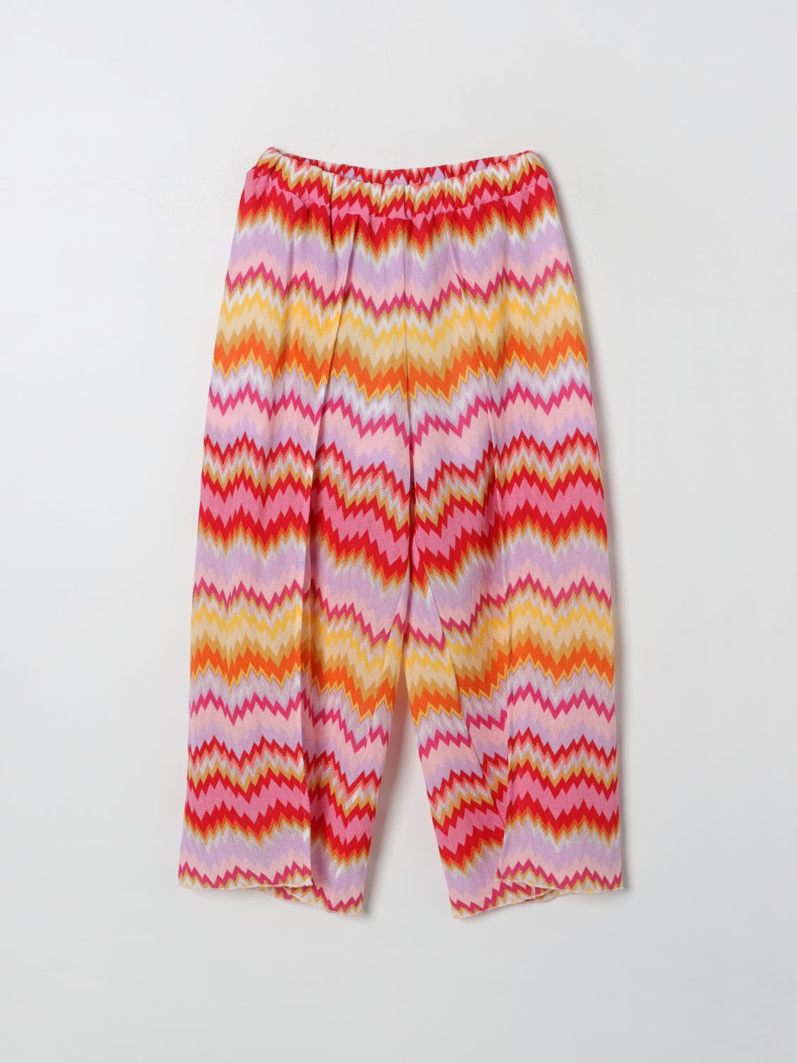 Missoni Pants MISSONI Kids color Fuchsia