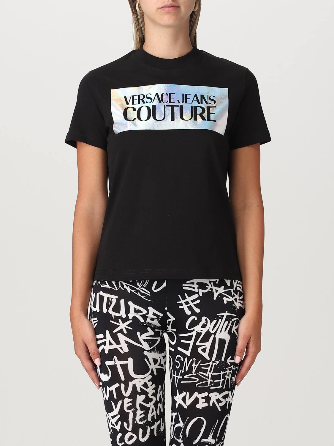 Versace Jeans Couture T-Shirt VERSACE JEANS COUTURE Woman colour Black