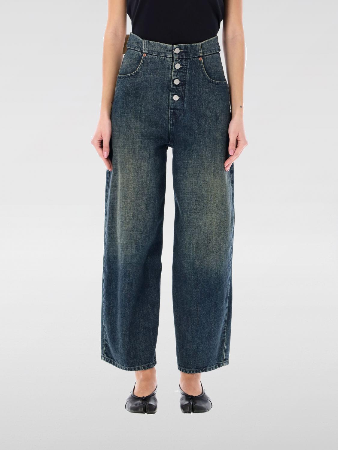 MM6 Maison Margiela Jeans MM6 MAISON MARGIELA Woman color Blue