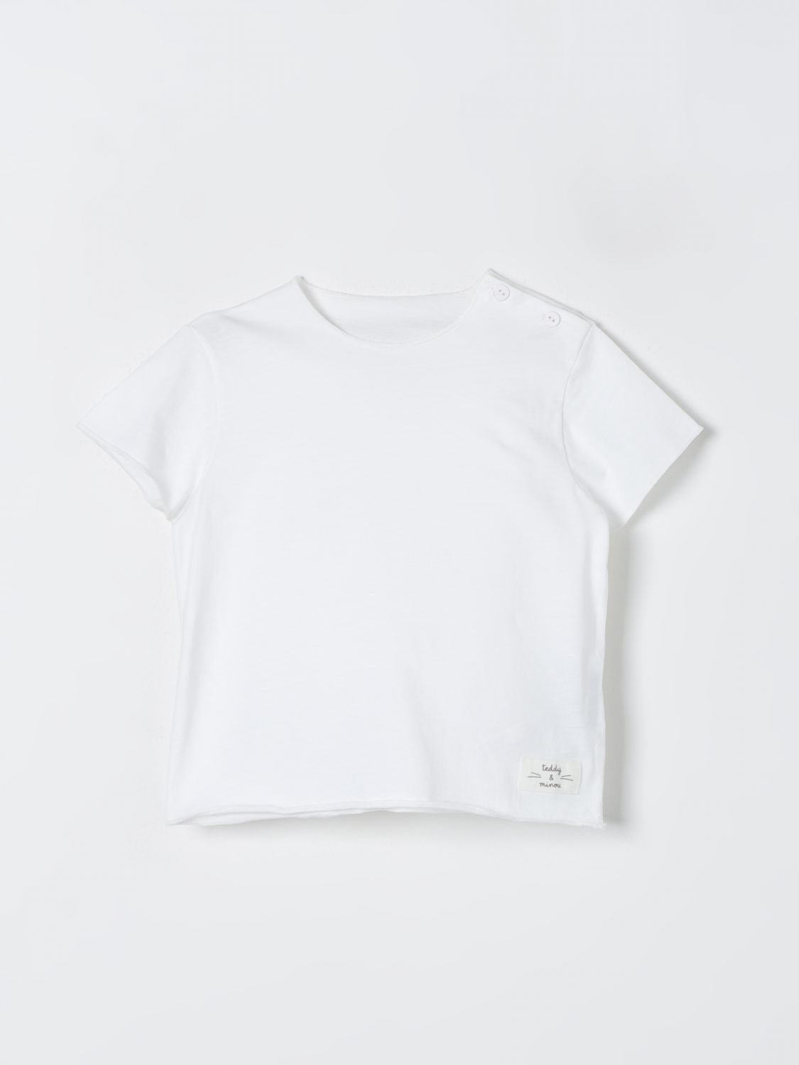 Teddy & Minou T-Shirt TEDDY & MINOU Kids colour White