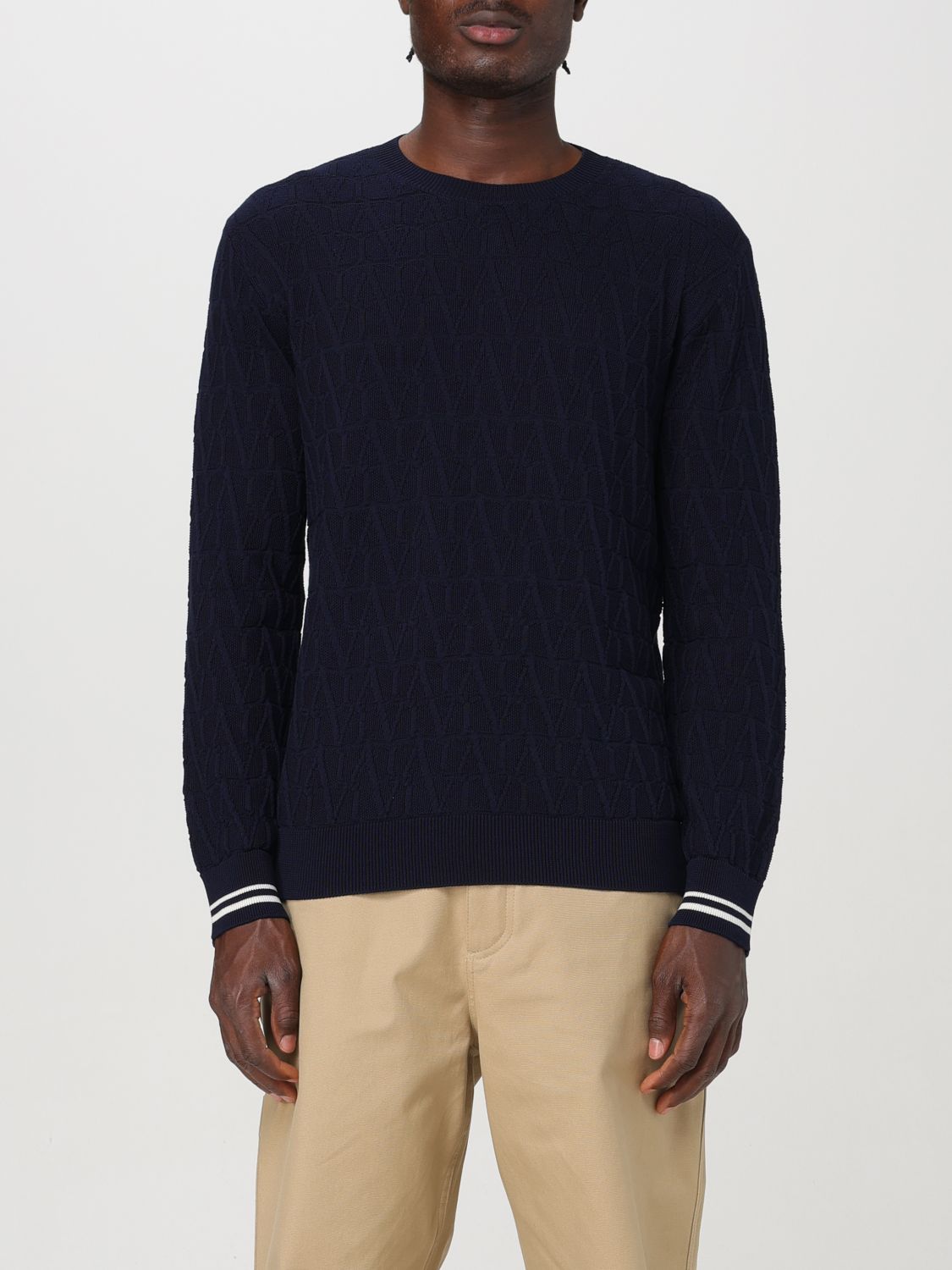 Valentino Sweater VALENTINO Men color Blue