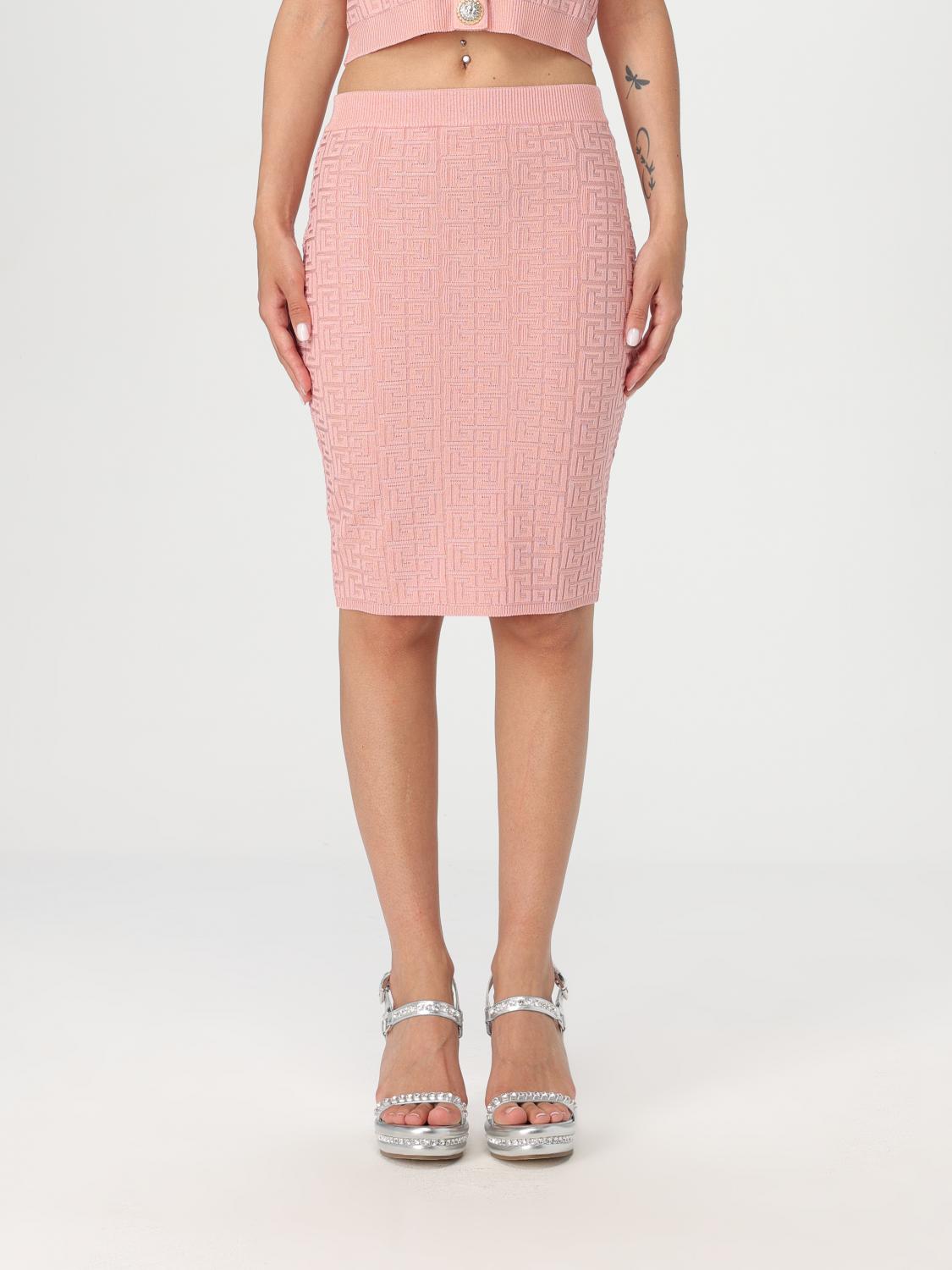 Balmain Skirt BALMAIN Woman color Pink