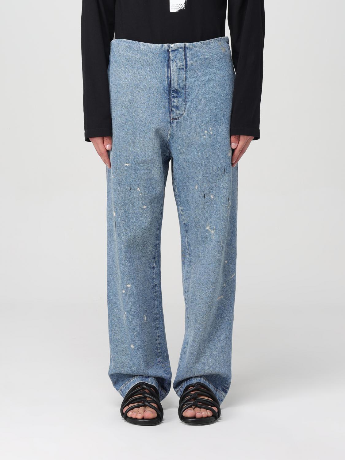 MM6 Maison Margiela Jeans MM6 MAISON MARGIELA Men colour Blue