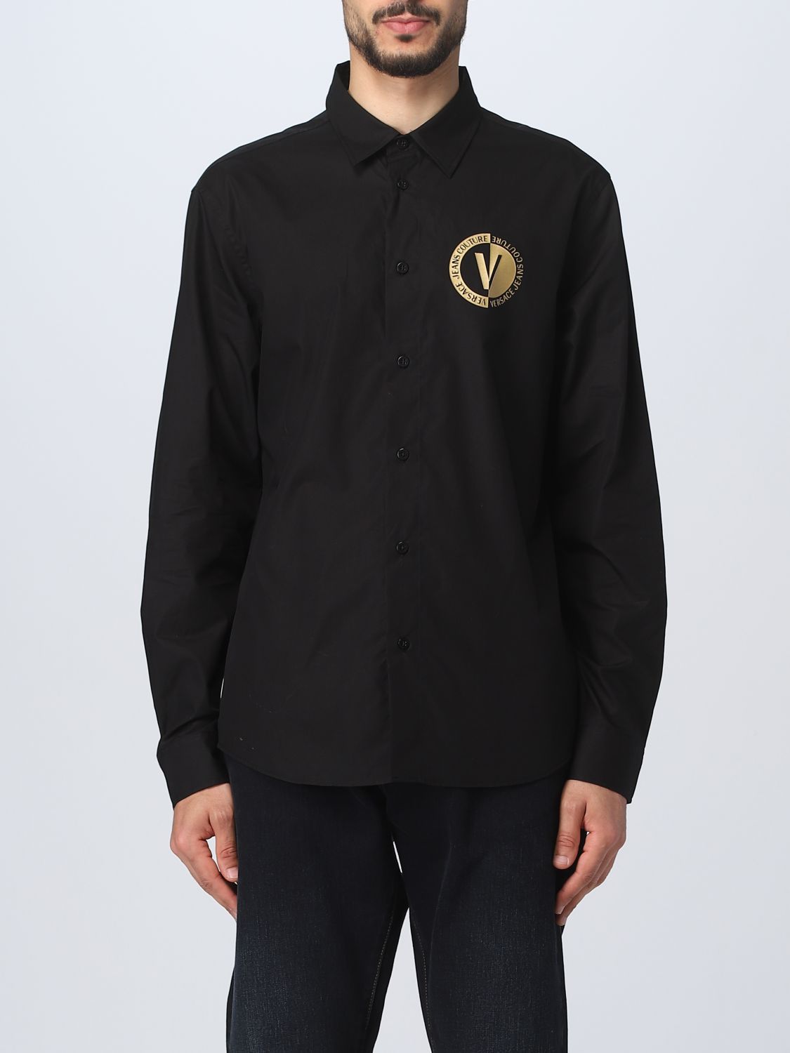 Versace Jeans Couture Shirt VERSACE JEANS COUTURE Men colour Black