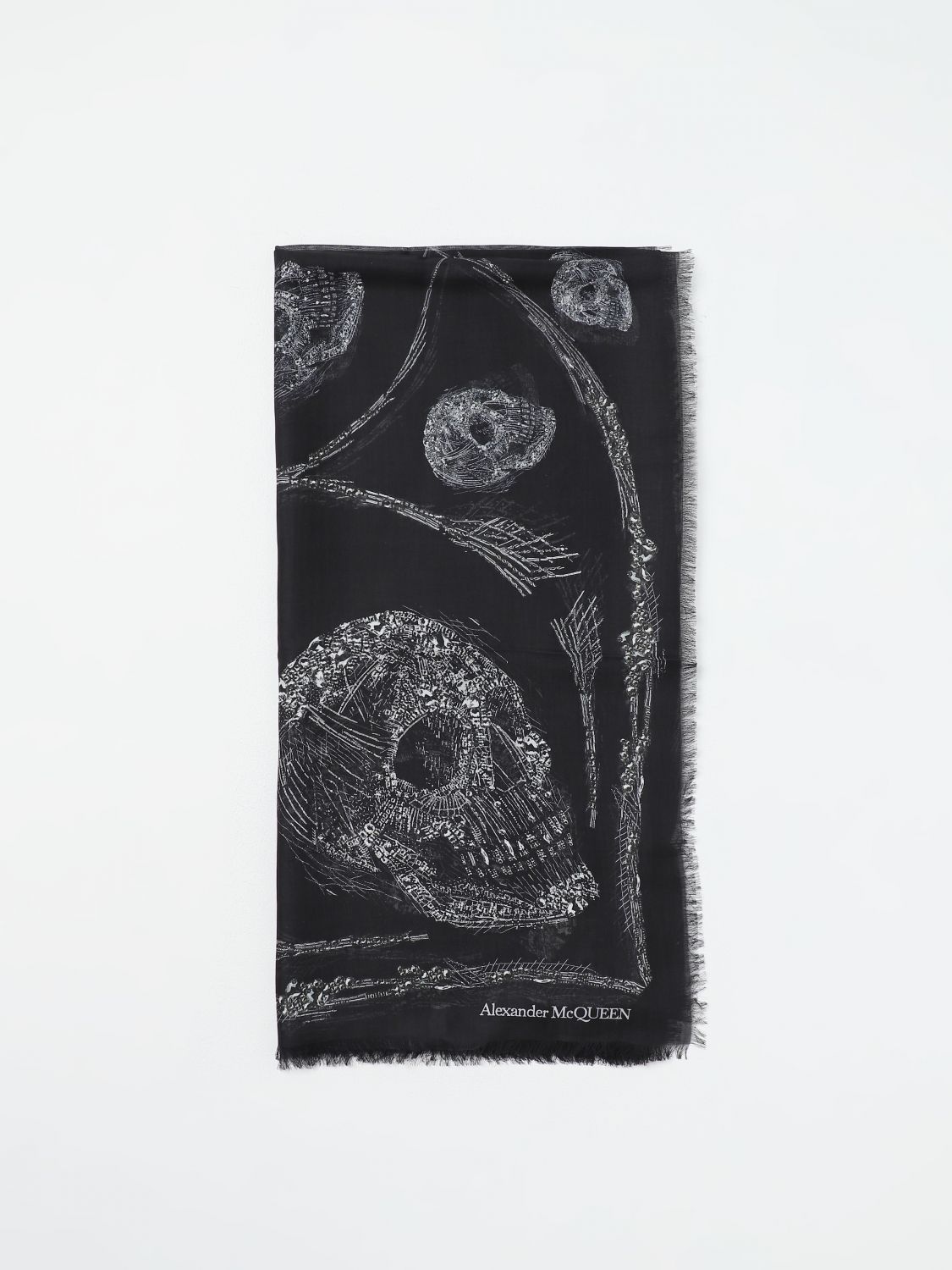 Alexander McQueen Scarf ALEXANDER MCQUEEN Men colour Black