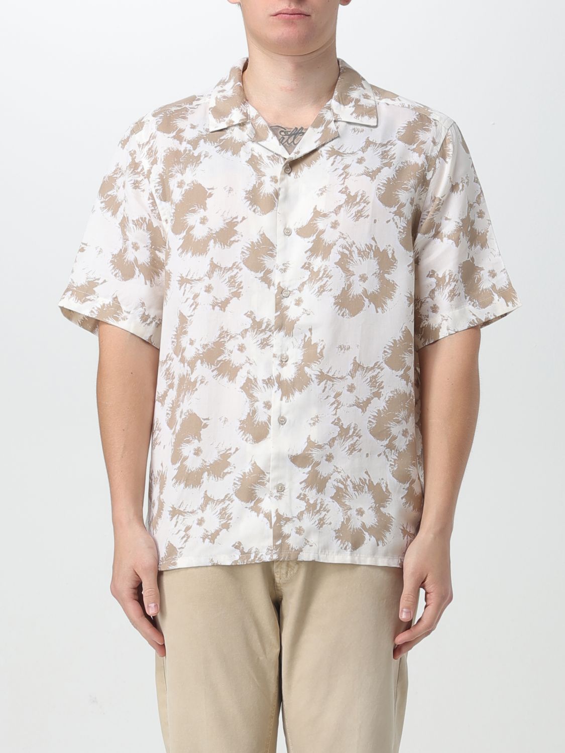 Calvin Klein Shirt CALVIN KLEIN Men colour Beige