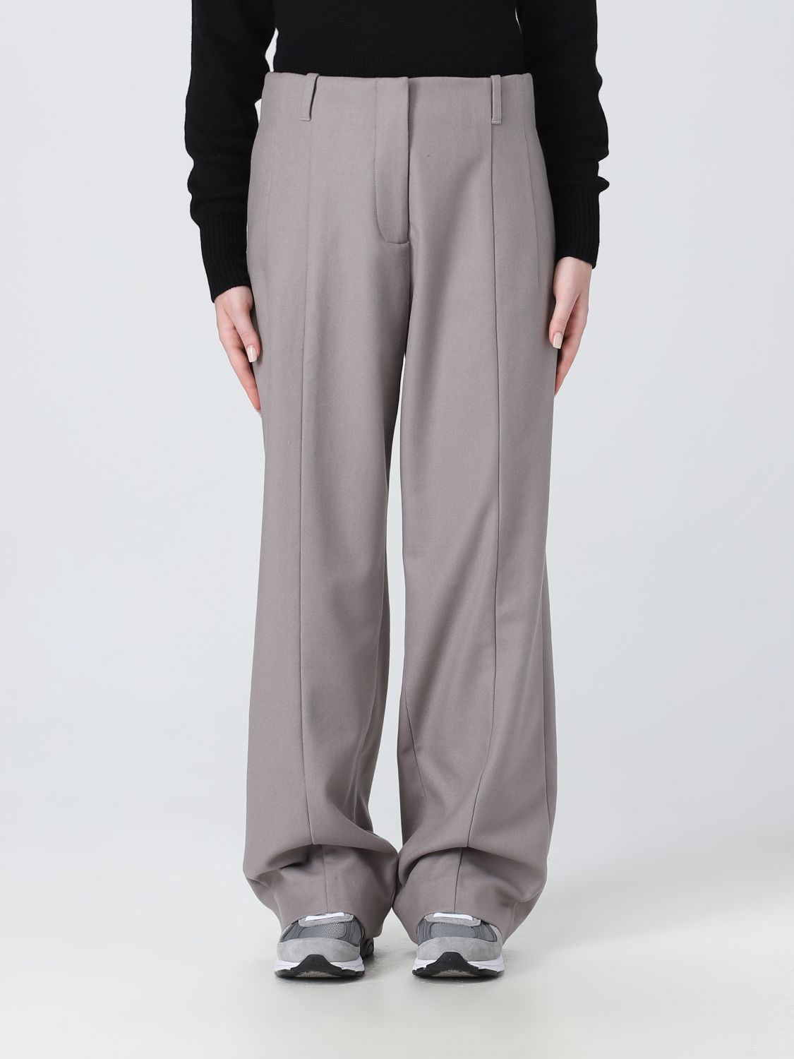 Calvin Klein Trousers CALVIN KLEIN Woman colour Grey