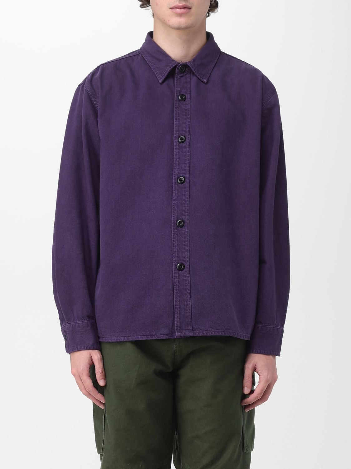 Edwin Shirt EDWIN Men colour Violet
