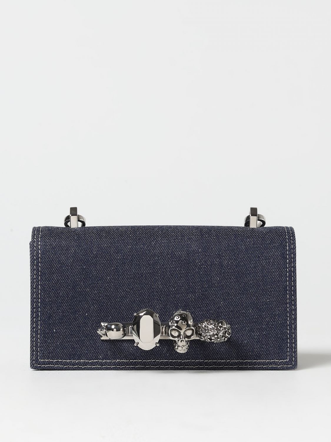 Alexander McQueen Shoulder Bag ALEXANDER MCQUEEN Men colour Denim