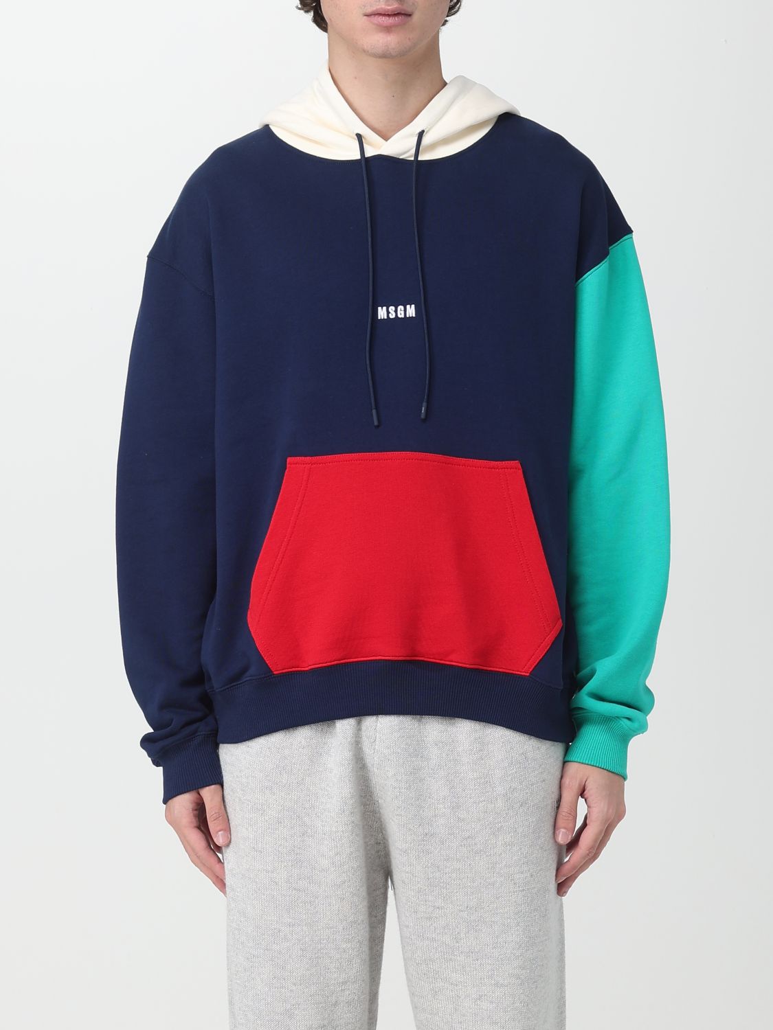 Msgm Sweatshirt MSGM Men colour Blue