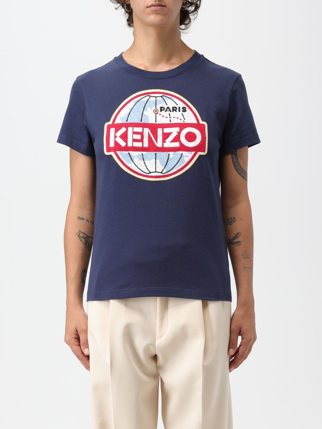 Kenzo T-Shirt KENZO Woman colour Blue