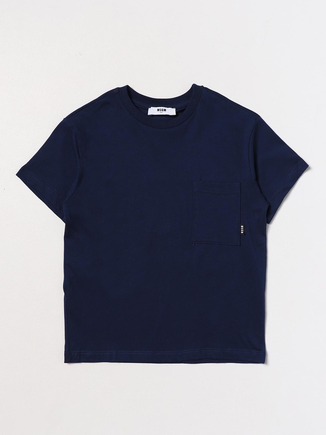 Msgm Kids T-Shirt MSGM KIDS Kids colour Blue