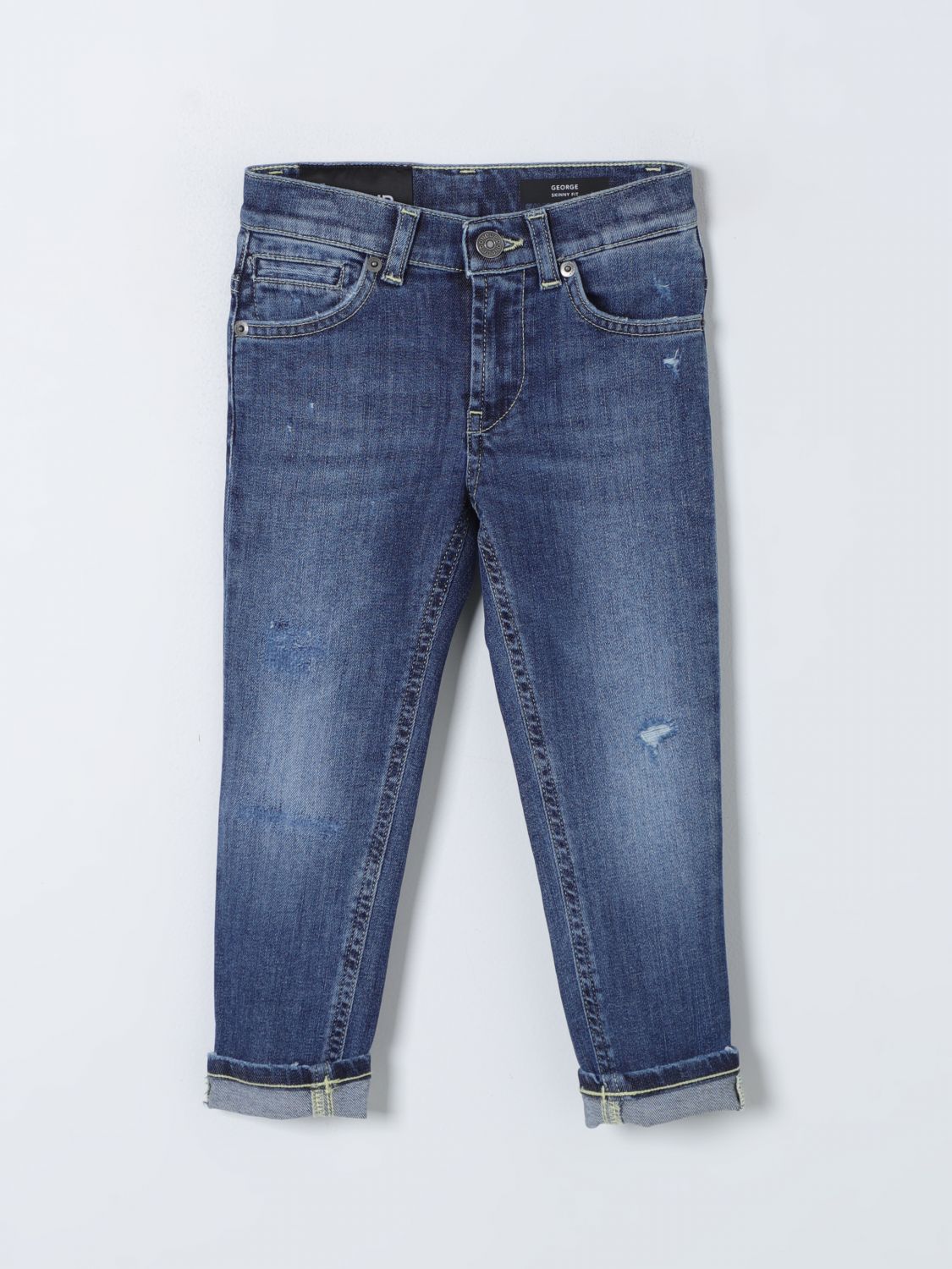 Dondup Trousers DONDUP Kids colour Denim