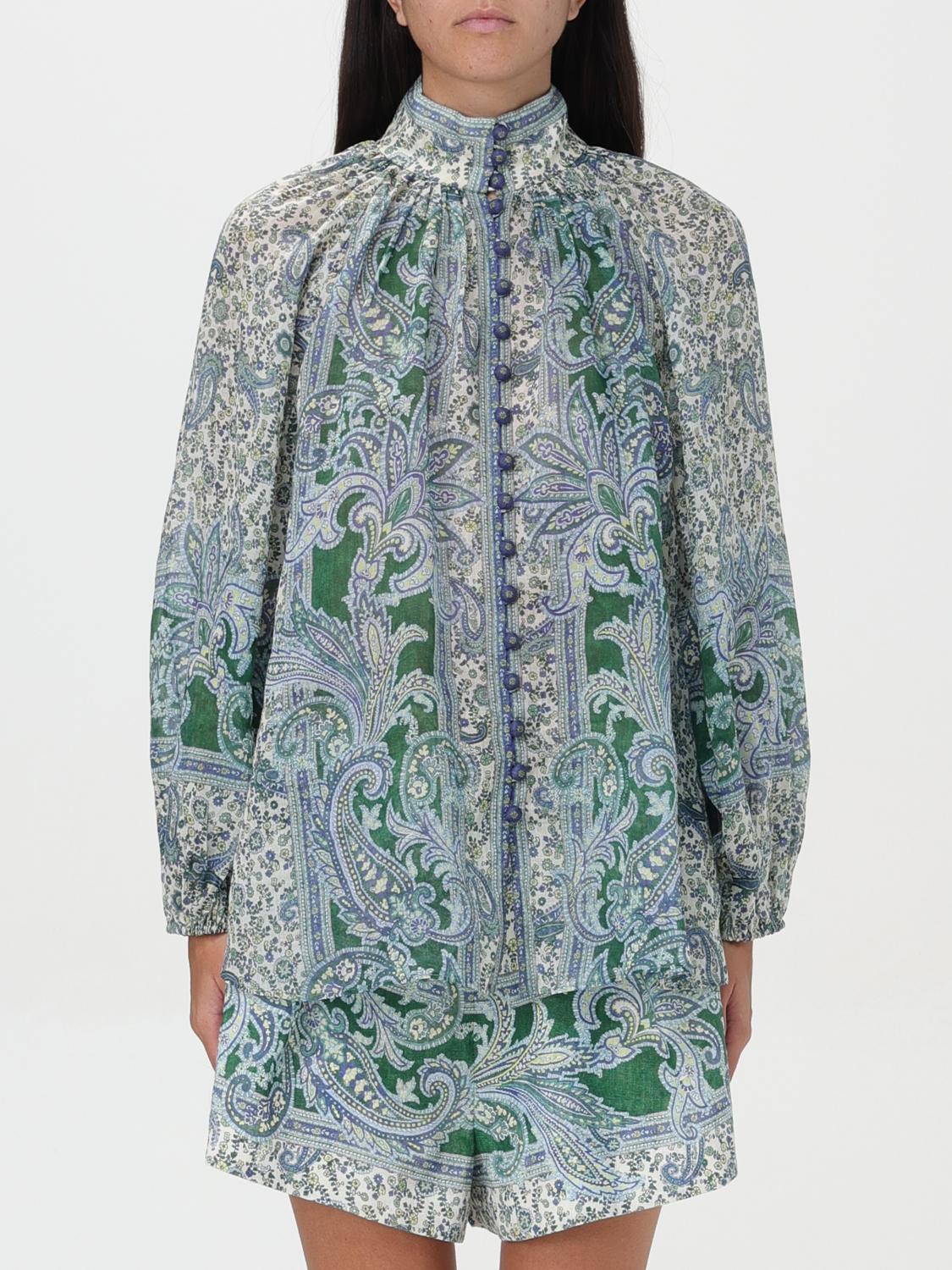 Zimmermann Shirt ZIMMERMANN Woman color Green