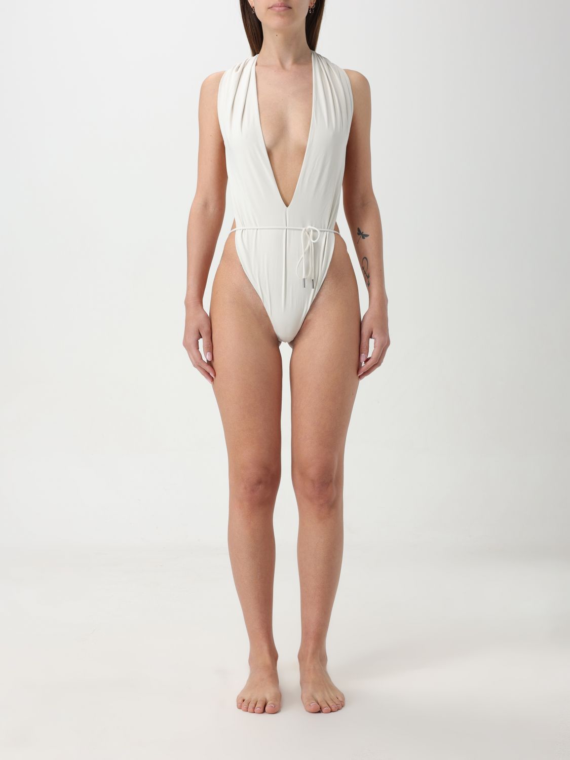 Saint Laurent Swimsuit SAINT LAURENT Woman colour White