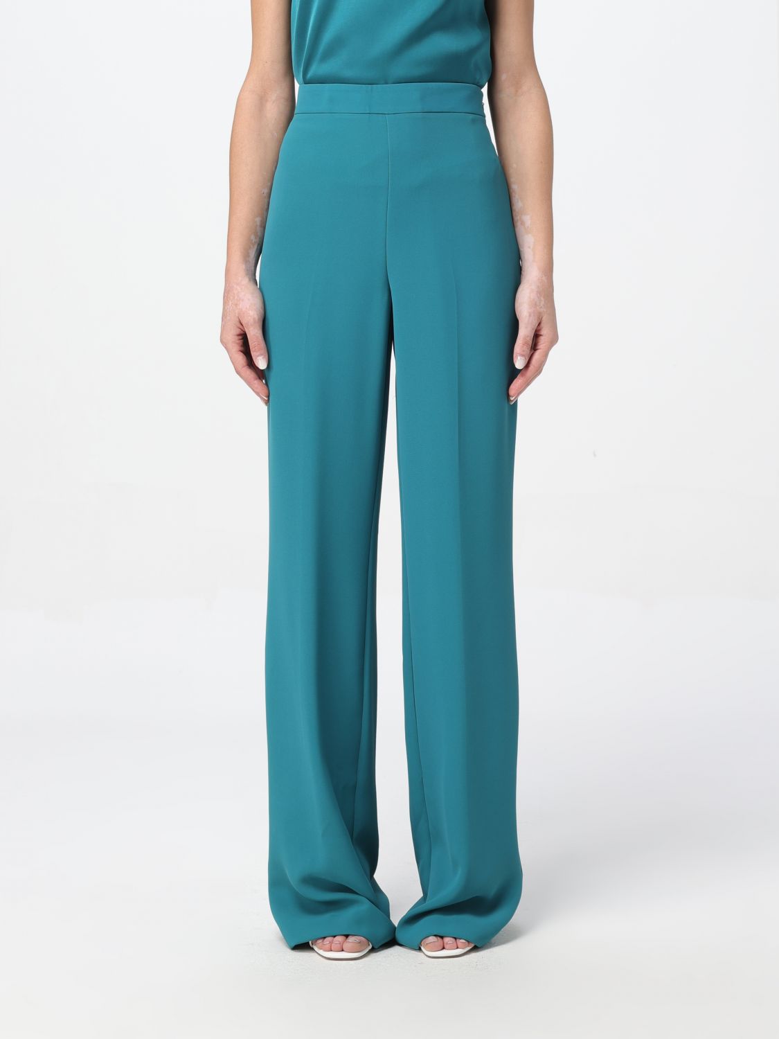 Twinset Trousers TWINSET Woman colour Green